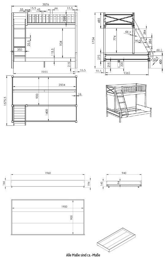 Vipack Stapelbed