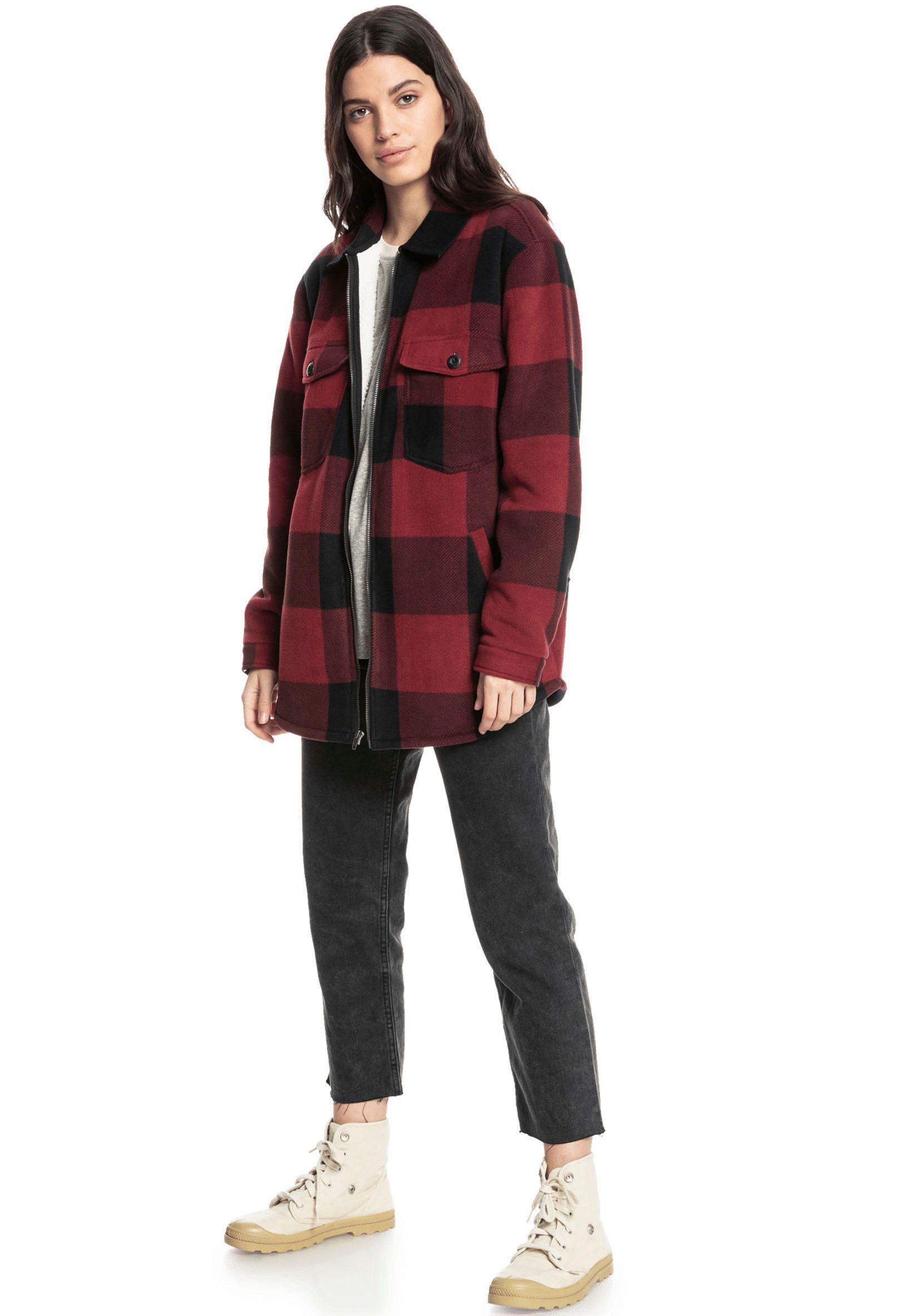 Roxy Geruit overhemd CHECK JACKET