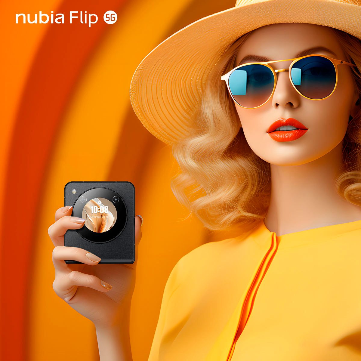 Nubia Smartphone Nubia Flip 5G, 256 GB