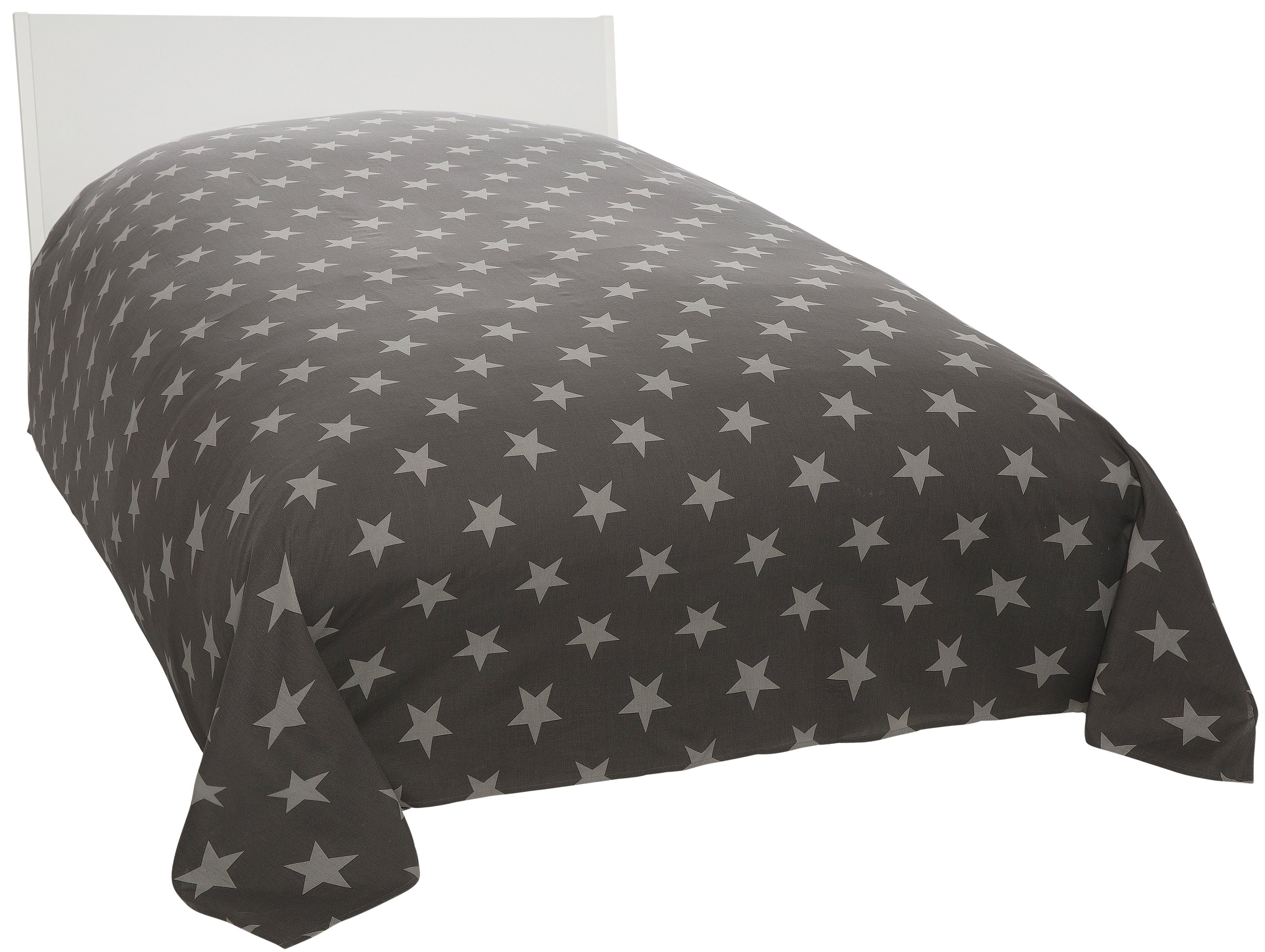 my home Sprei Stella lichte sprei in sterren-design, voor kinderen en volwassenen