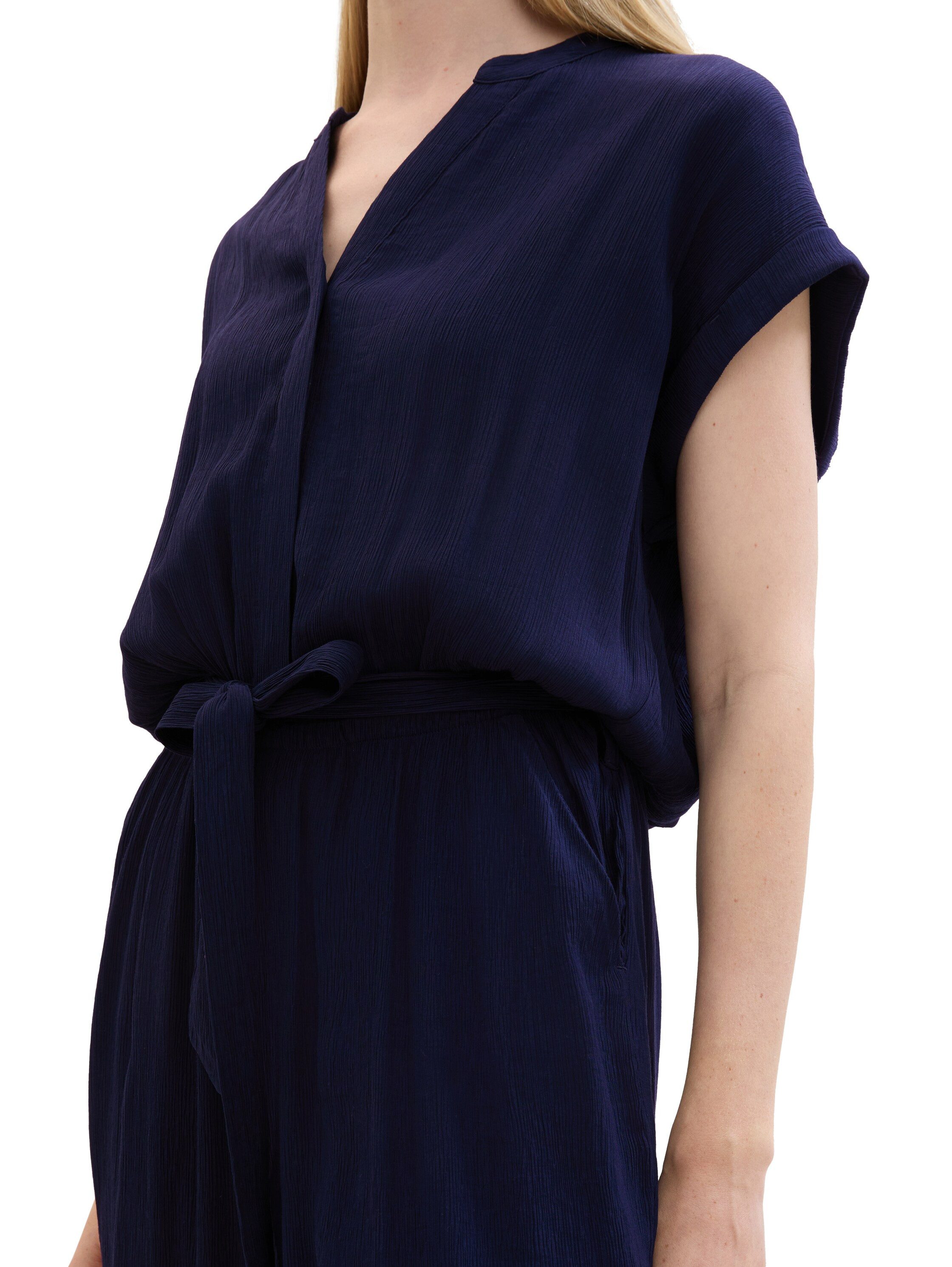 Tom Tailor Jumpsuit met een bindceintuur