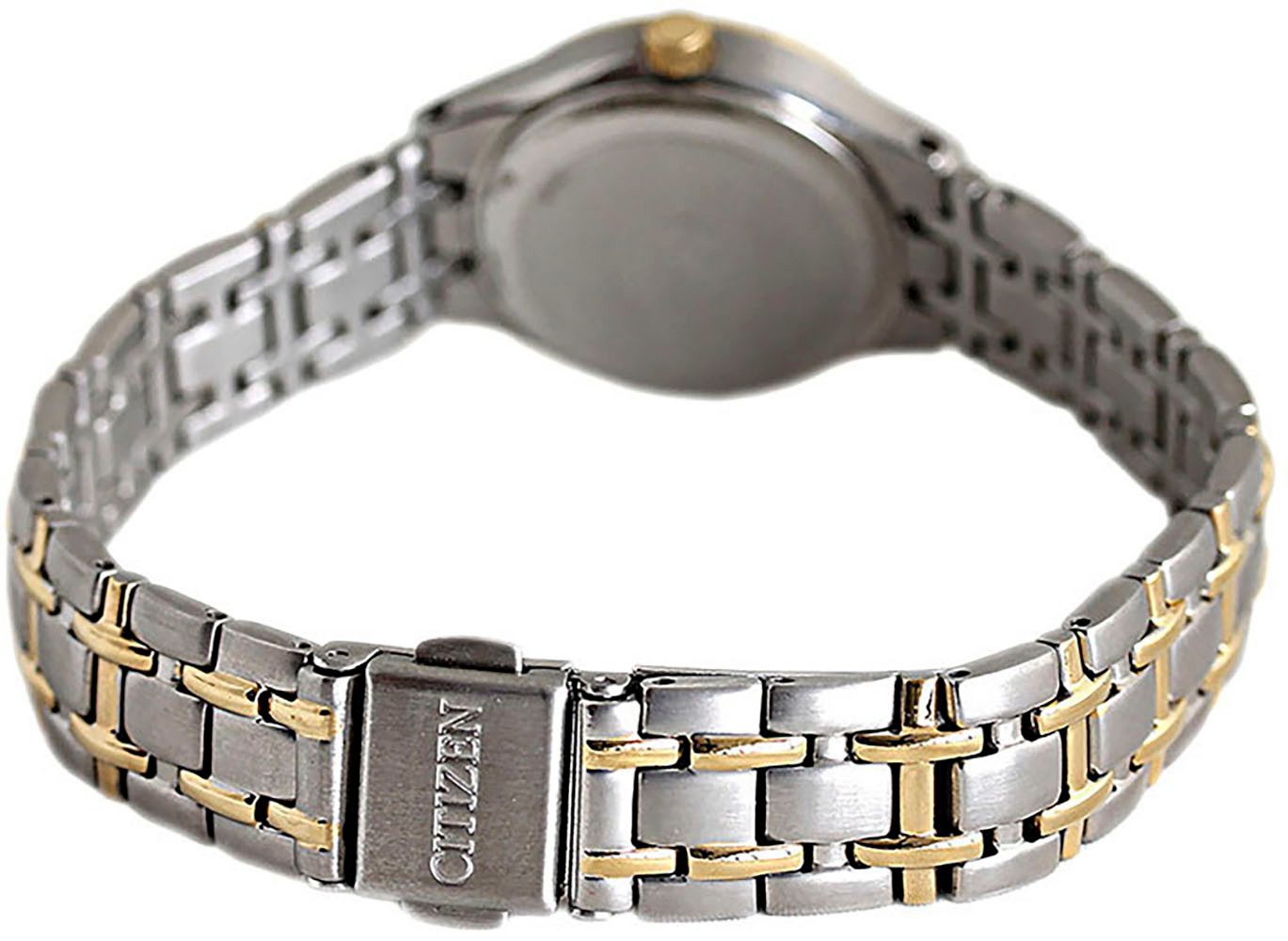 Citizen Solarhorloge EW1264-50A Polshorloge, dameshorloge, roestvrijstalen band, datum