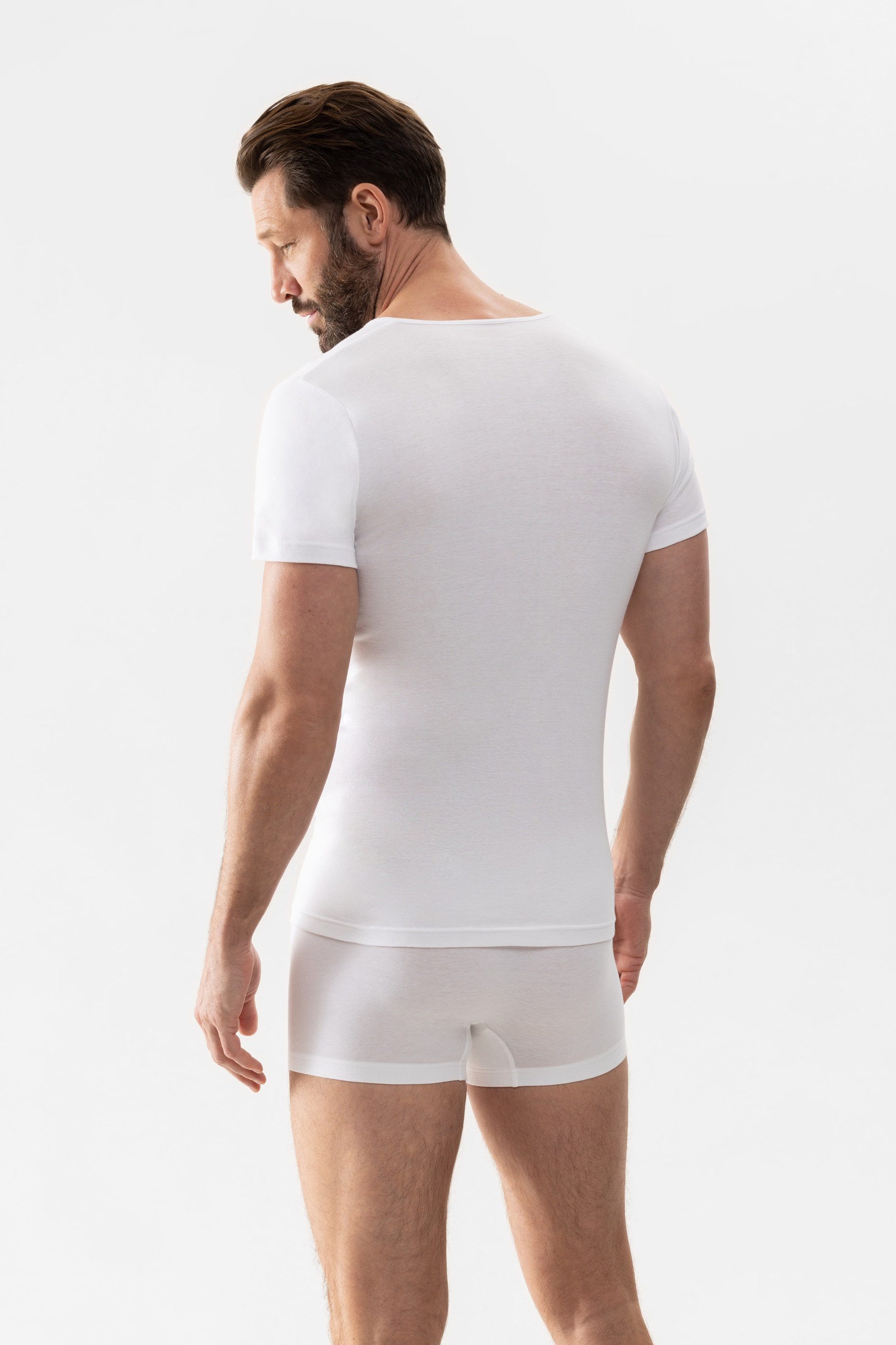 Mey T-shirt Casual katoen (K) Elastische halsafsluiting