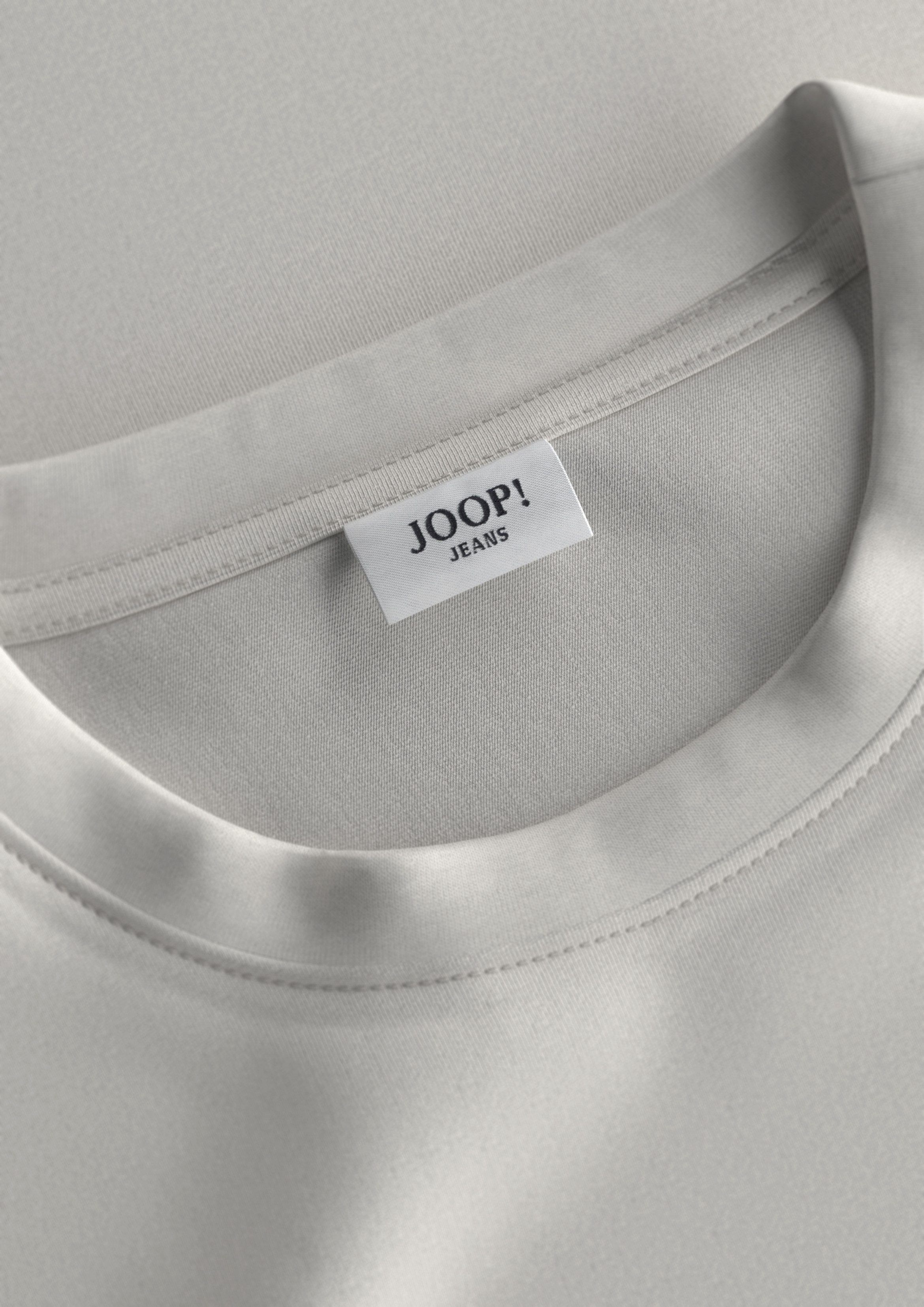 Joop Jeans Shirt met korte mouwen Alphis Met ton-in-ton logo-print