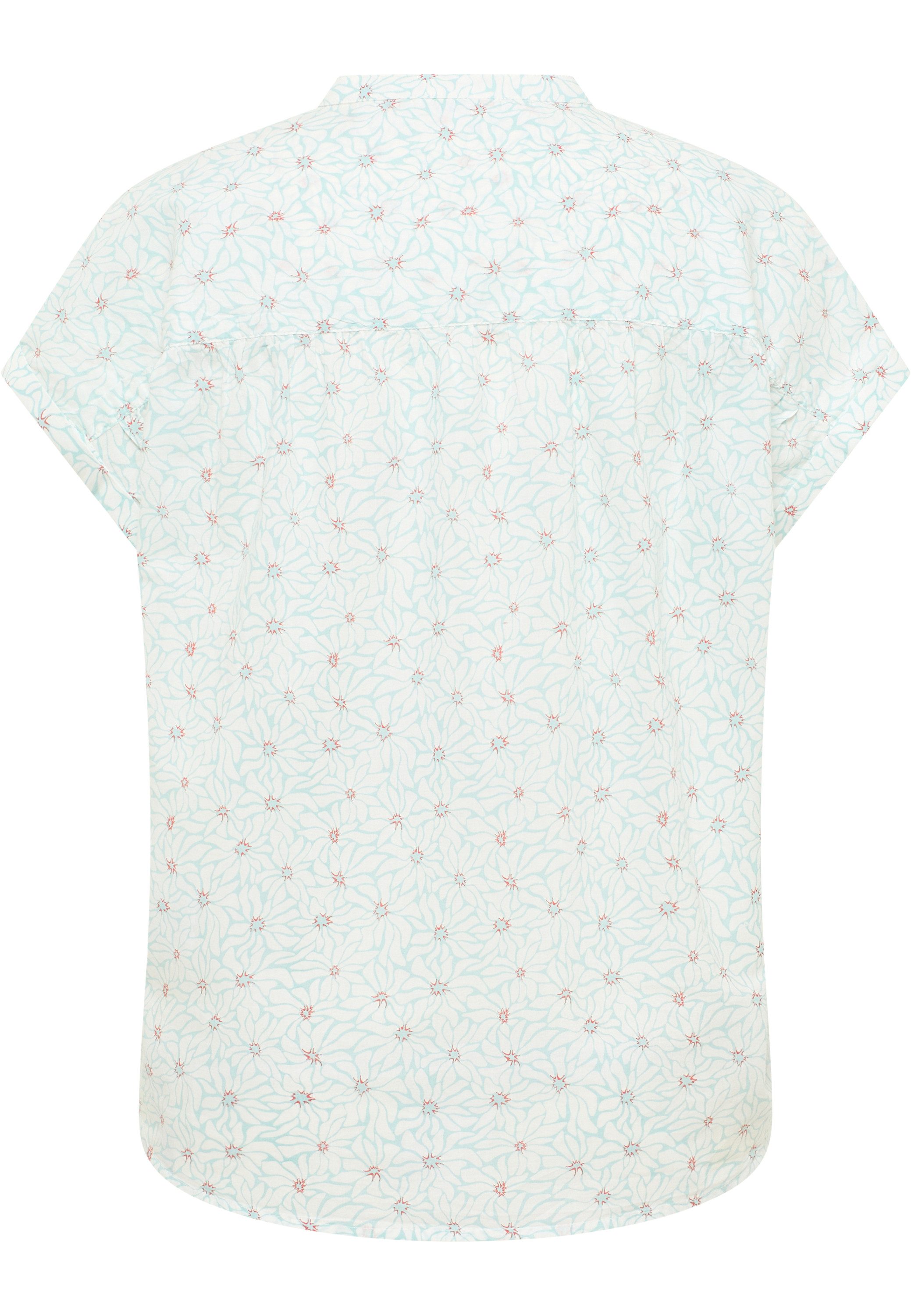 MUSTANG Blouse met korte mouwen Dames Style Coral Springs