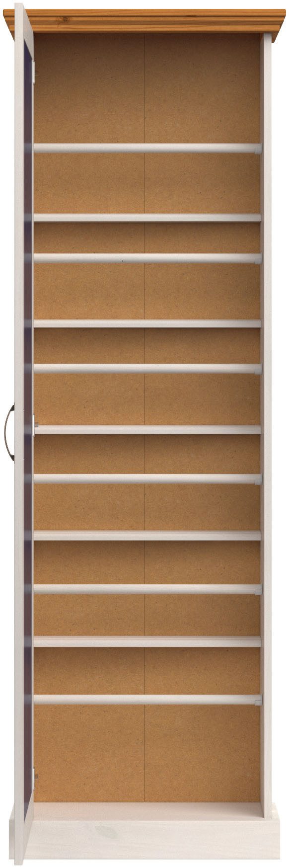 Home affaire Schoenenkast Selma met spiegelt deur en 6 schoenrijen, breedte 60 cm, hoogte 180 cm