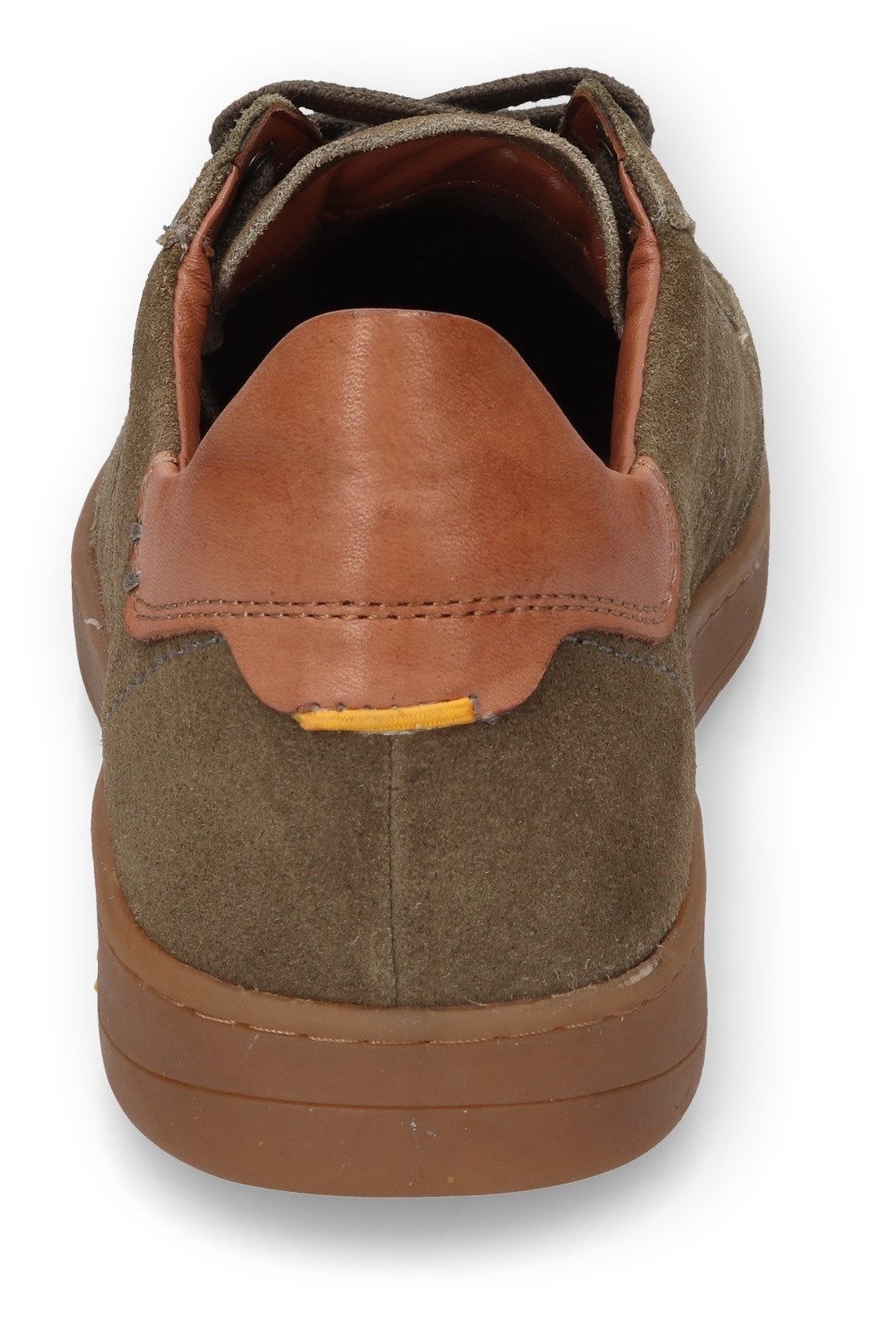 camel active Sneakers , retro sneaker, veterschoen met sierstiksels