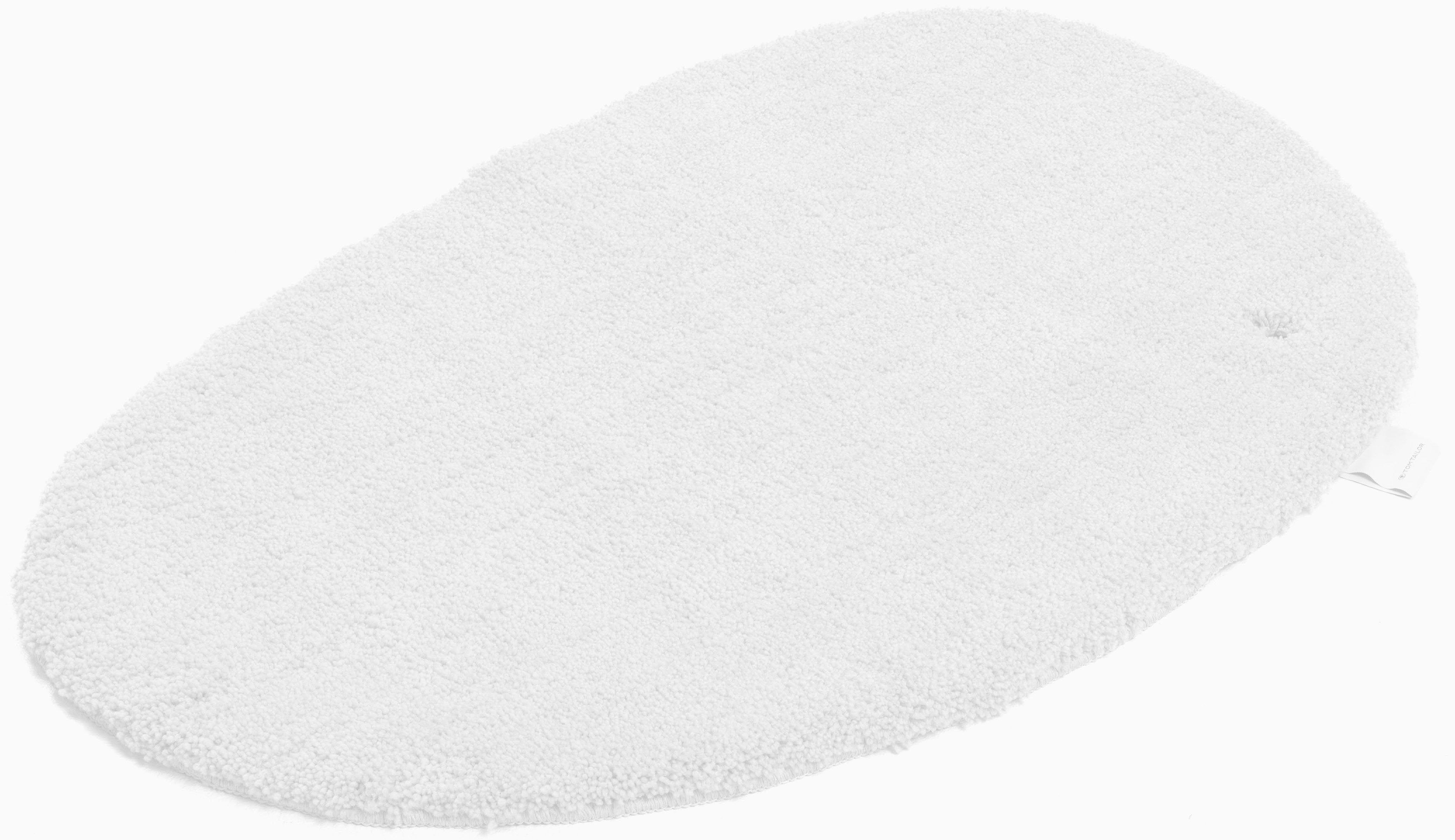 TOM TAILOR HOME Badmat Cozy Bath UNI Badmat, effen kleuren, rechthoekig, rond en ovaal verkrijgbaar (1 stuk)