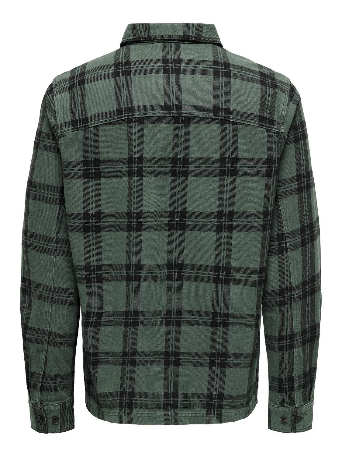 ONLY & SONS Overhemd met lange mouwen ONSOLIVER TWILL OVERDYE OVERSHIRT BF
