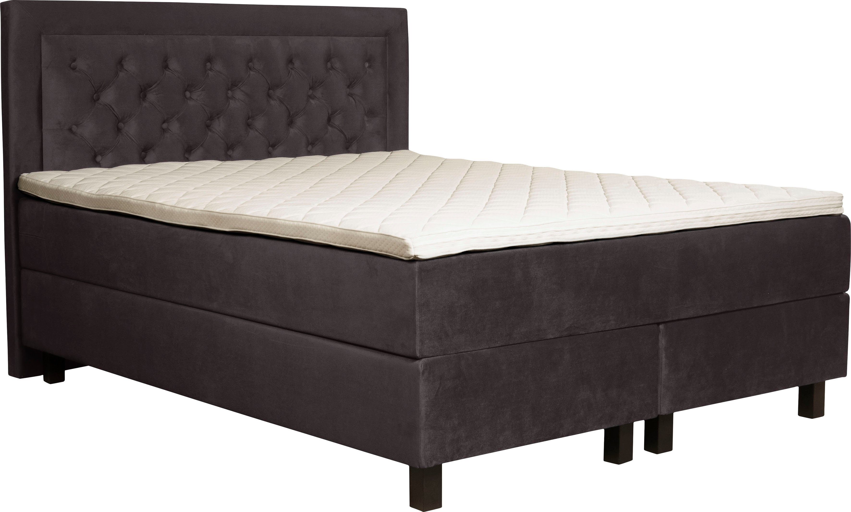 Leonique Boxspring JEANNE incl. topmatras met pocketveringsmatras