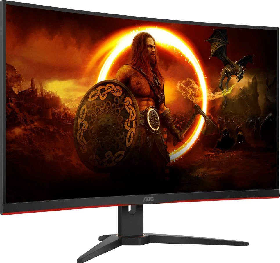 AOC Curved-gaming-monitor C32G2ZE/BK, 80 cm / 32", Full HD