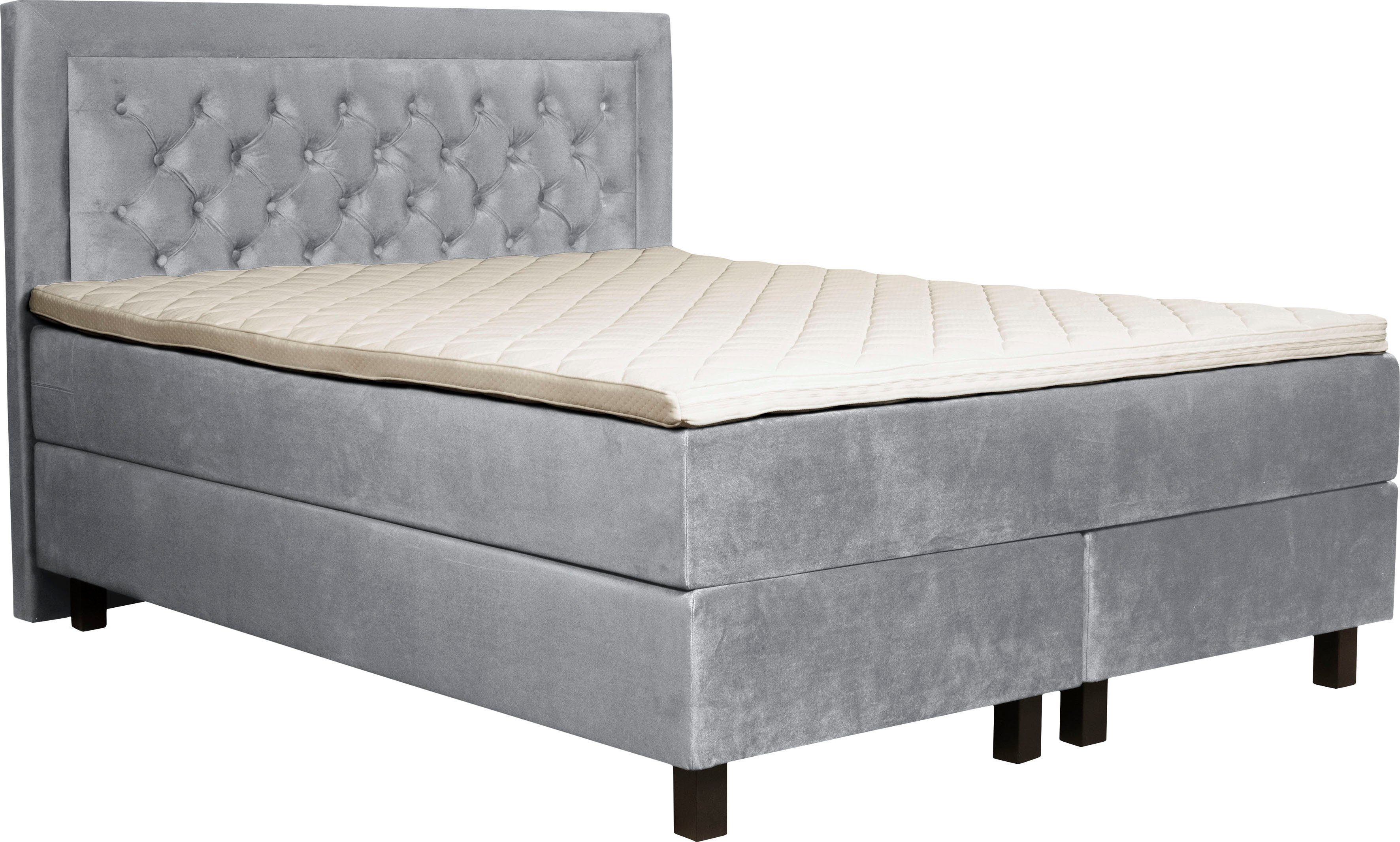 Leonique Boxspring JEANNE incl. topmatras met pocketveringsmatras