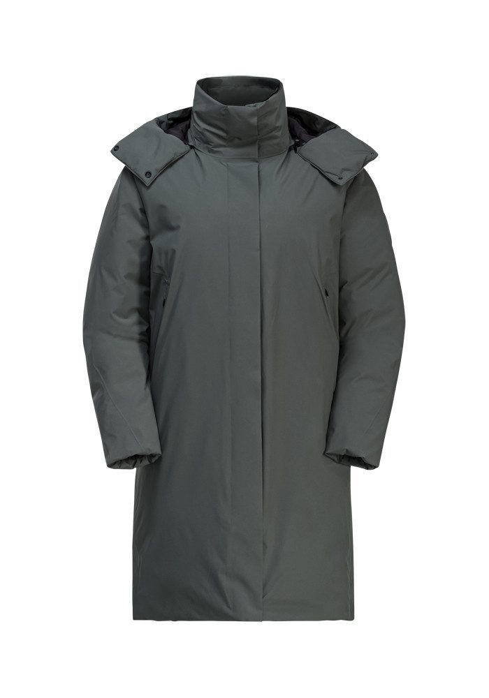 Jack Wolfskin Functionele jas LUISENPLATZ COAT W kleding maat L (42/44) groen