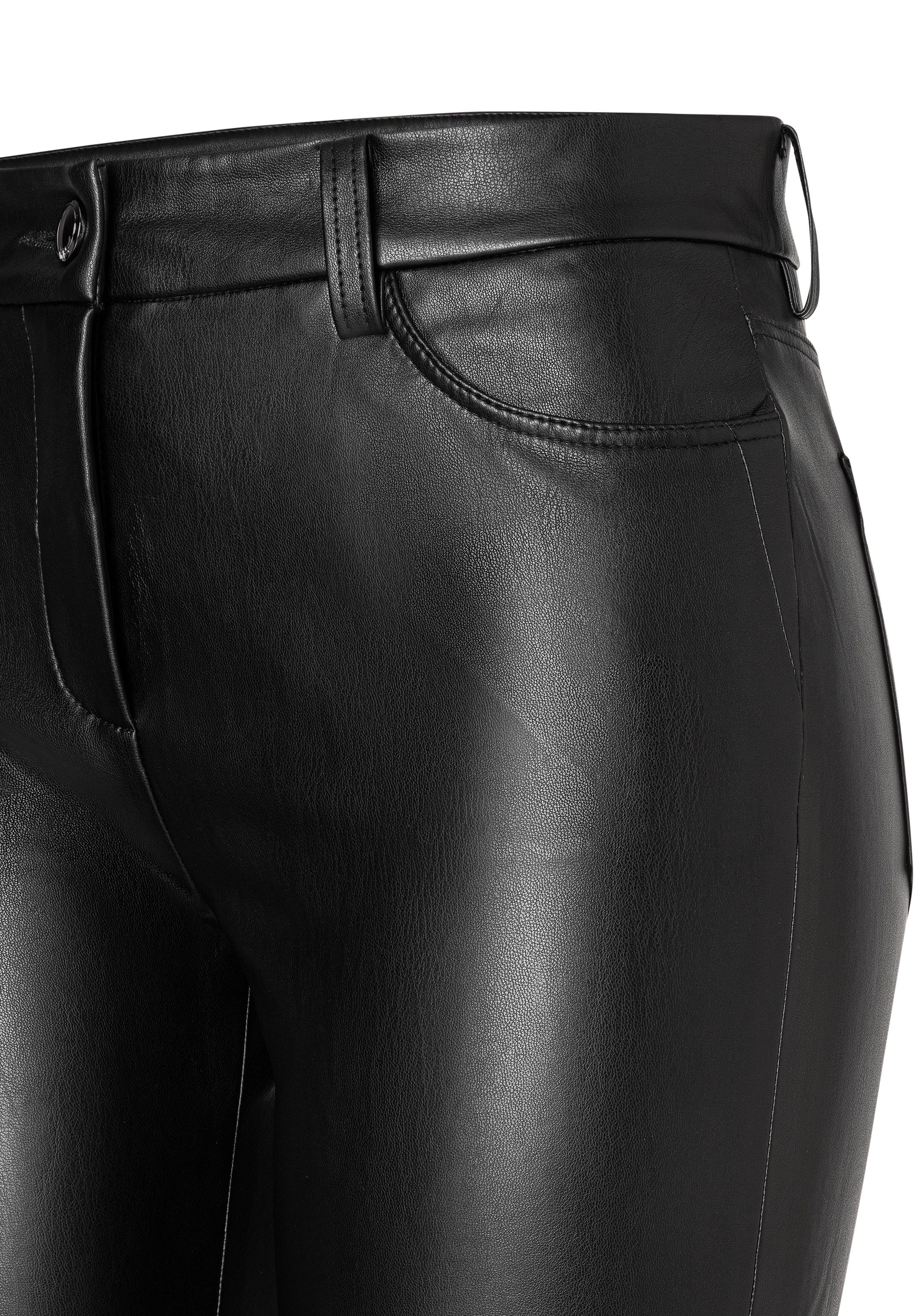 MAC Imitatieleren broek Skinny