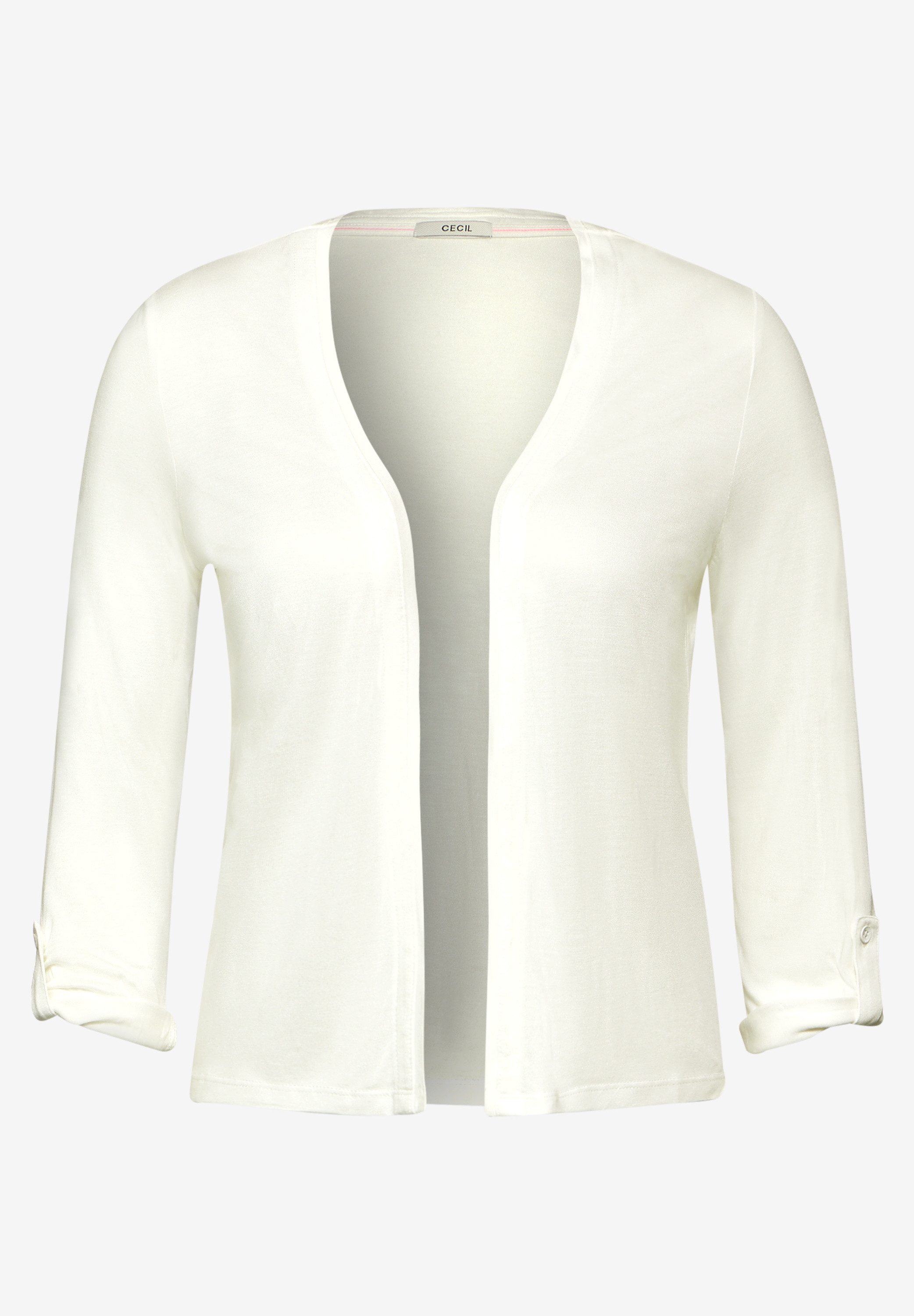 Cecil Shirt met 3/4 mouwen met een turn-up 3/4 mouw