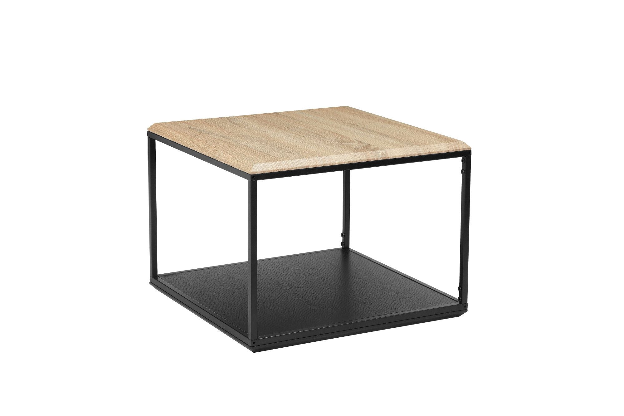 INOSIGN Salontafel Taion poedergecoat frame met tafelblad in eikenlook