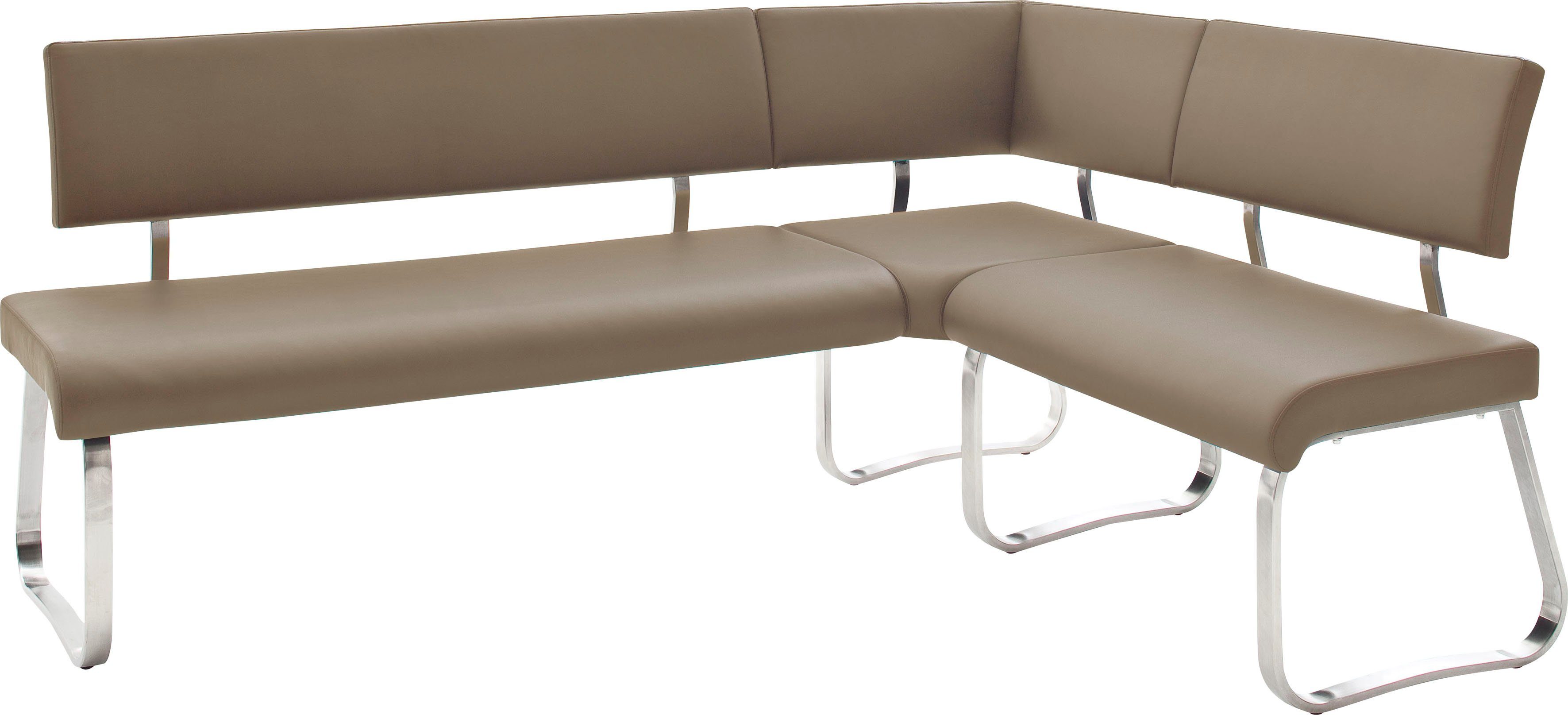 MCA furniture Hoekbank Arco Hoekbank vrij plaatsbaar, breedte 200 cm, belastbaar tot 500 kg bruin, hoekbanken, 189 cm