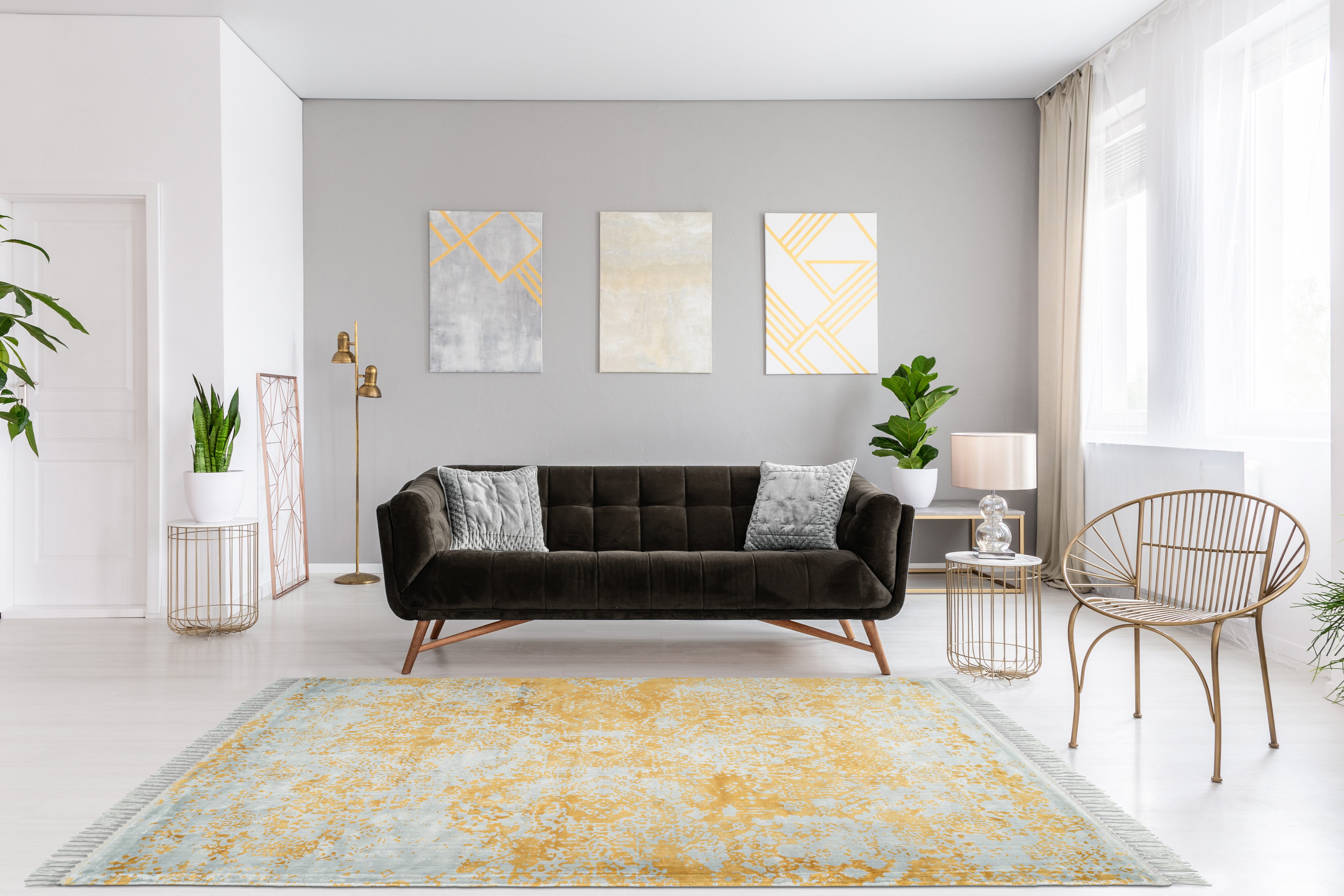 Padiro Vloerkleed Dolce Vita 325 Modern bedrukt uniek stuk, trendy vervaging