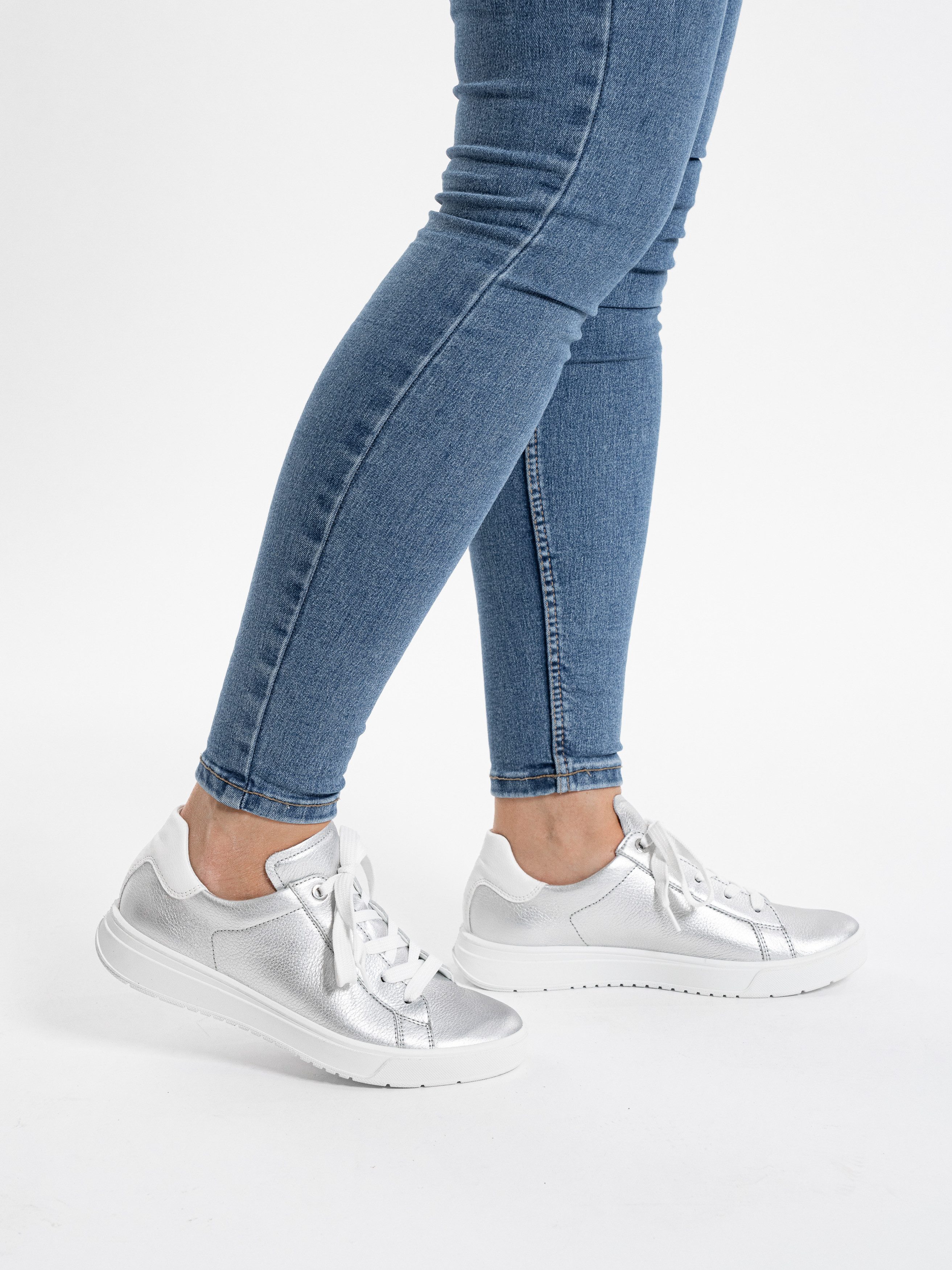 Ara Sneakers Rome , veterschoen, retro sneaker, comfortabele schoen in comfortabele breedte g (= breed)