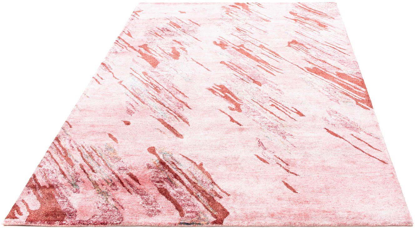 Otto morgenland Design-vloerkleed Designer abstract roze 200 x 140 cm aanbieding