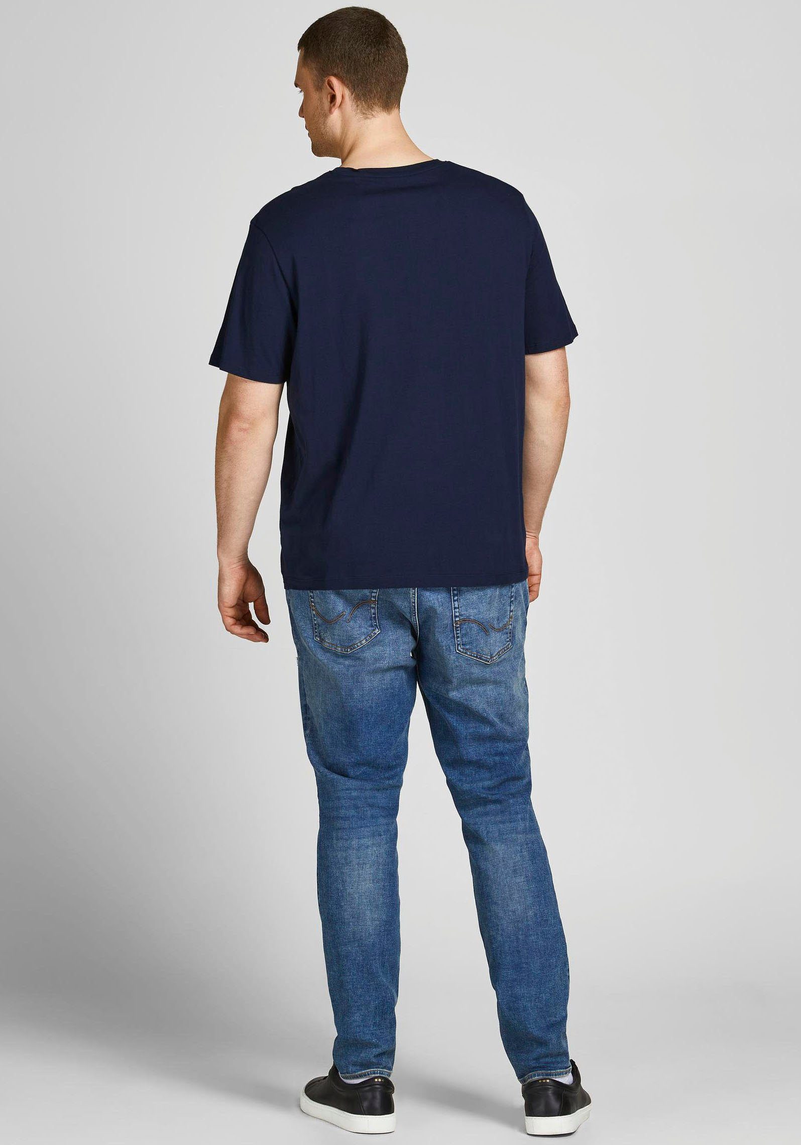 Jack & Jones PlusSize Shirt met ronde hals CORP LOGO TEE