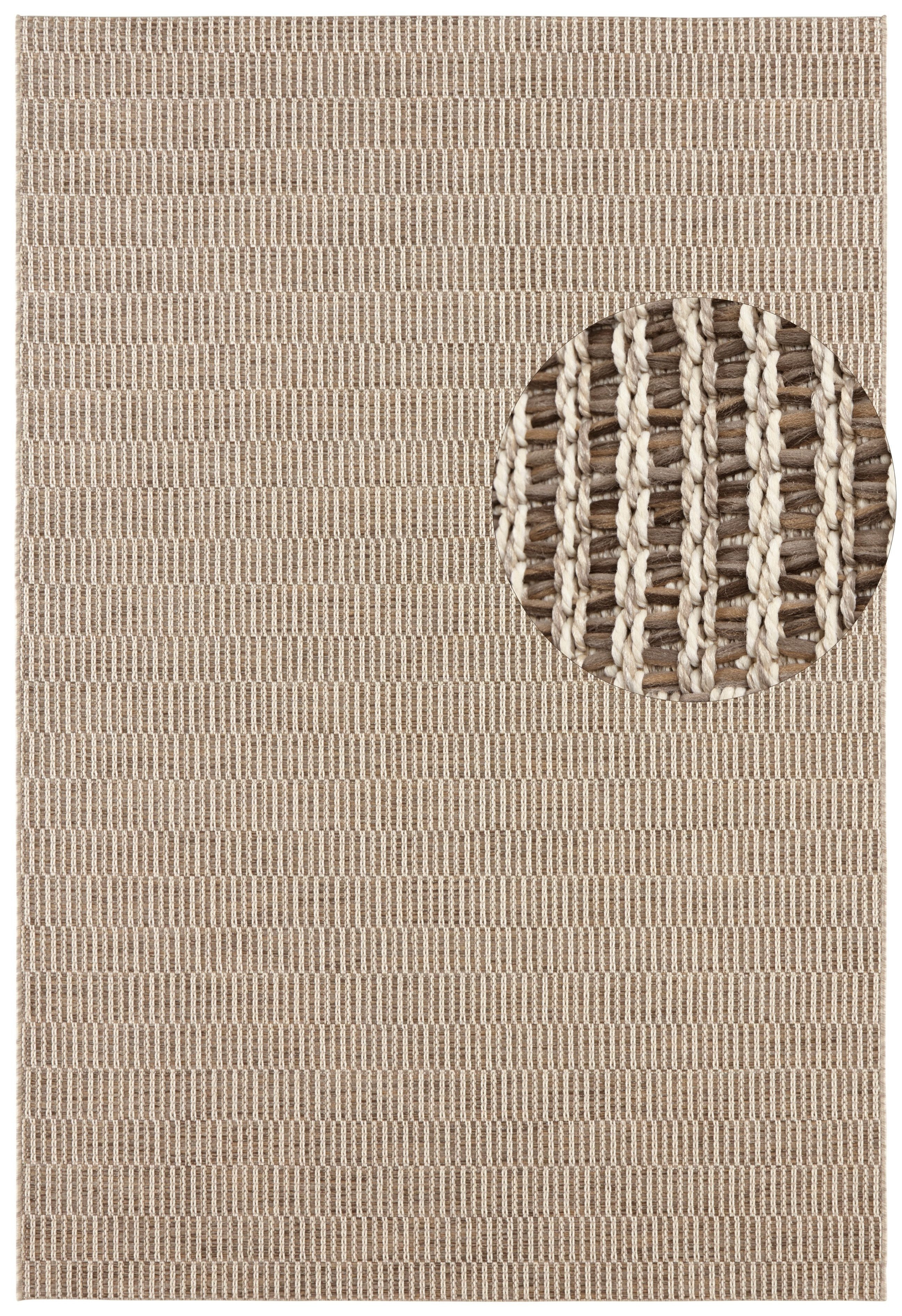 ELLE DECORATION Vloerkleed Dreux Geschikt voor binnen en buiten, weerbestendig, balkon, tuin, woonkamer, waterbestendig