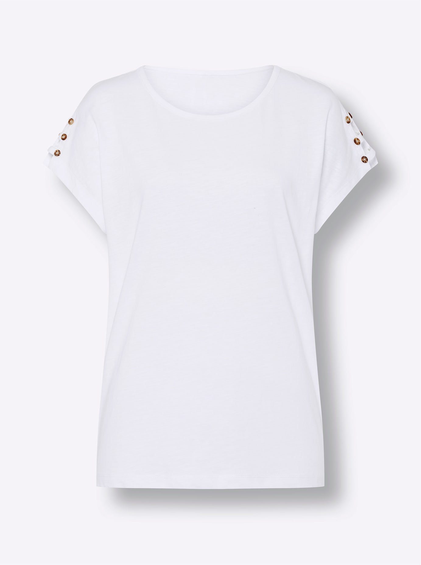 Classic Basics Shirt met ronde hals (1-delig)