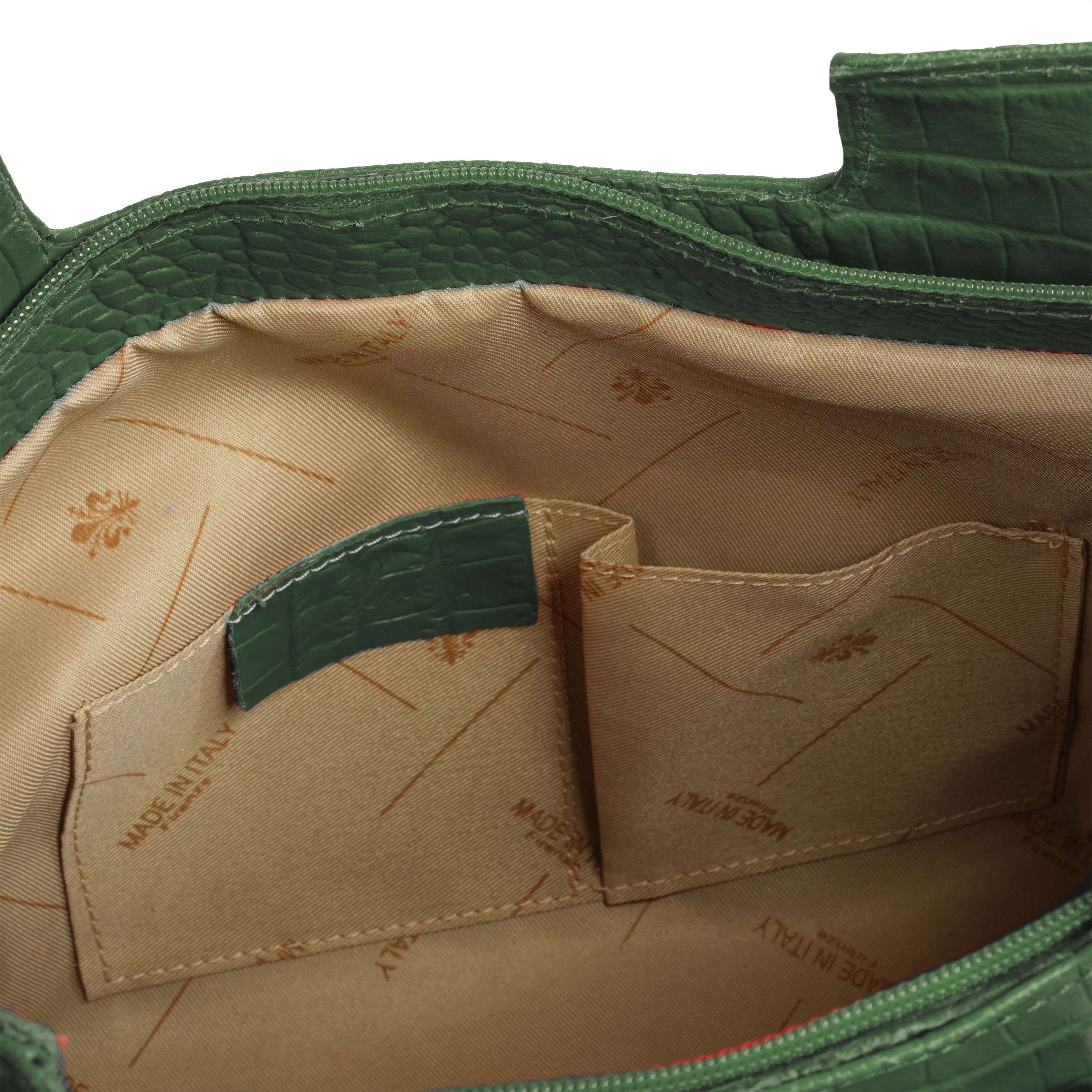 Cluty Tas echt leer, made in italy
