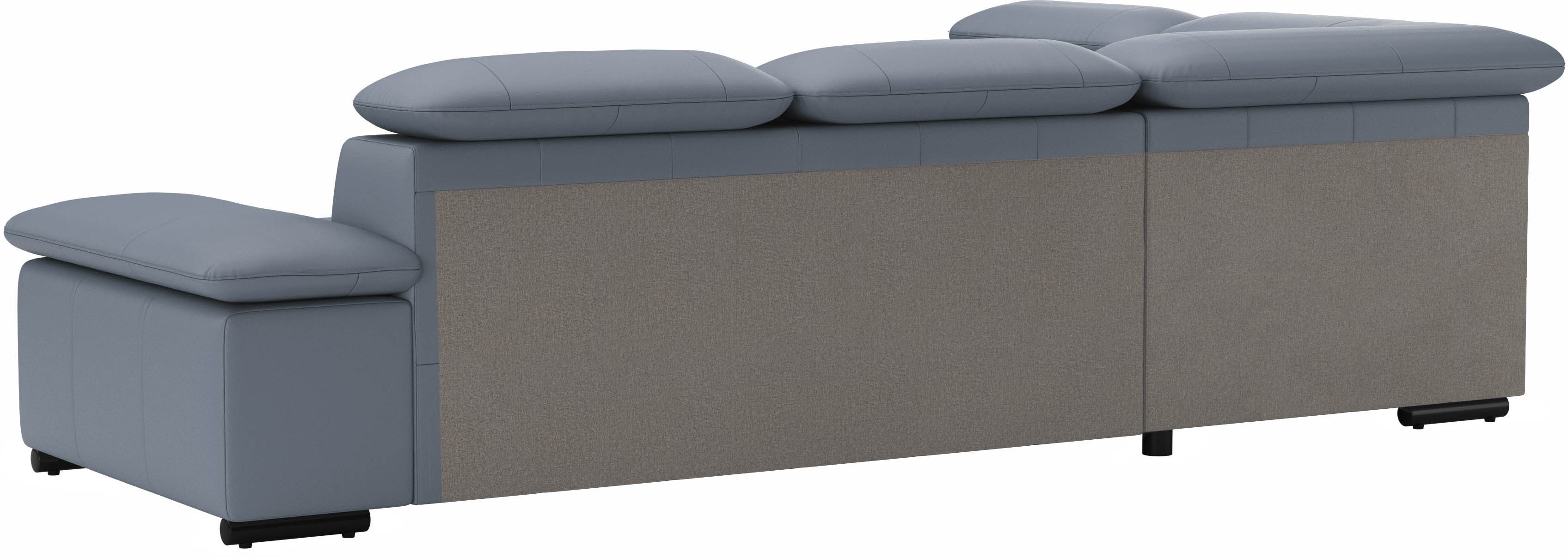 sit&more Hoekbank Alcudia L-vorm met armverstelling, optionele hoofdeindverstelling en bedfunctie