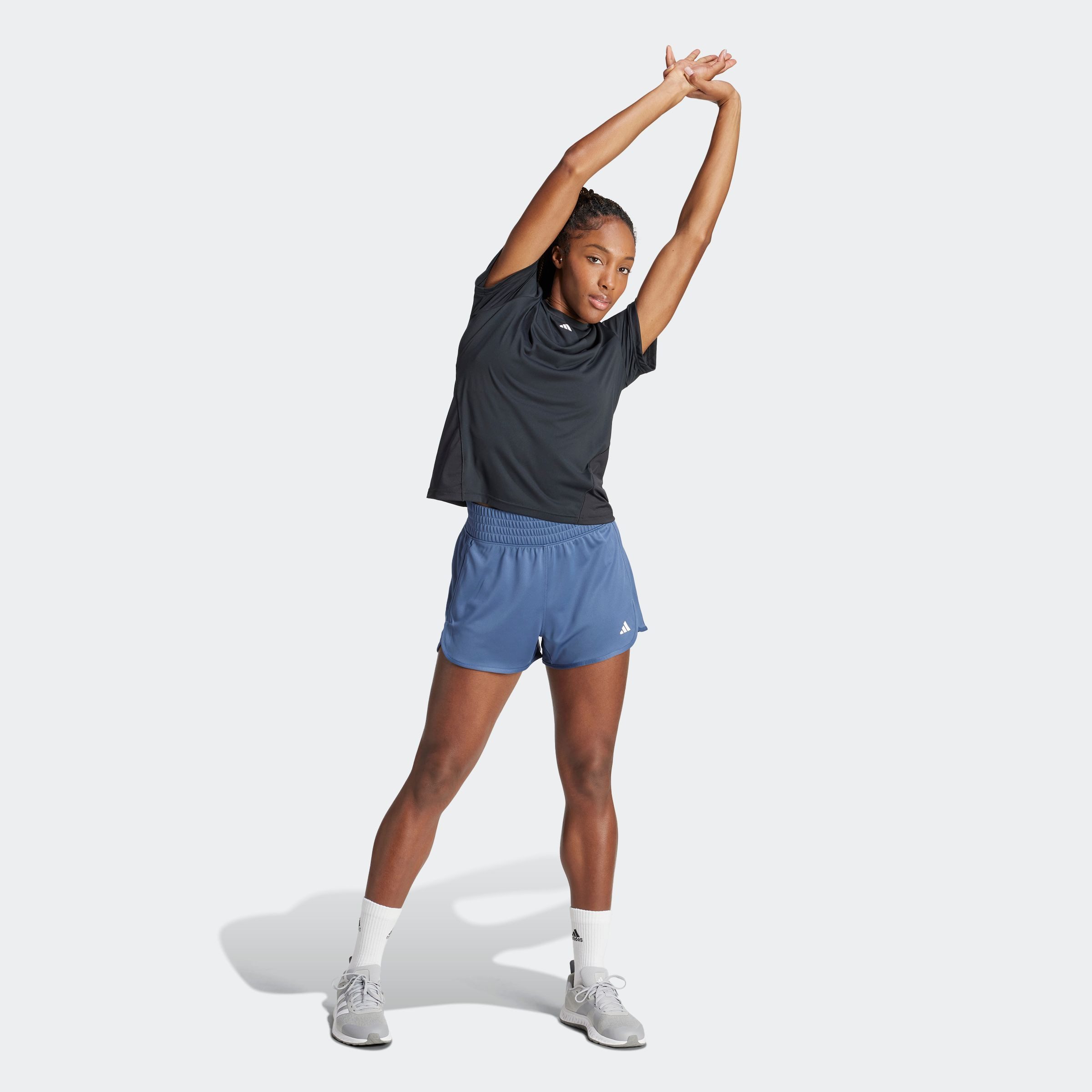 adidas Performance Short PACER KNIT HIGH Trainingsshorts van zacht materiaal, ademend (1-delig)