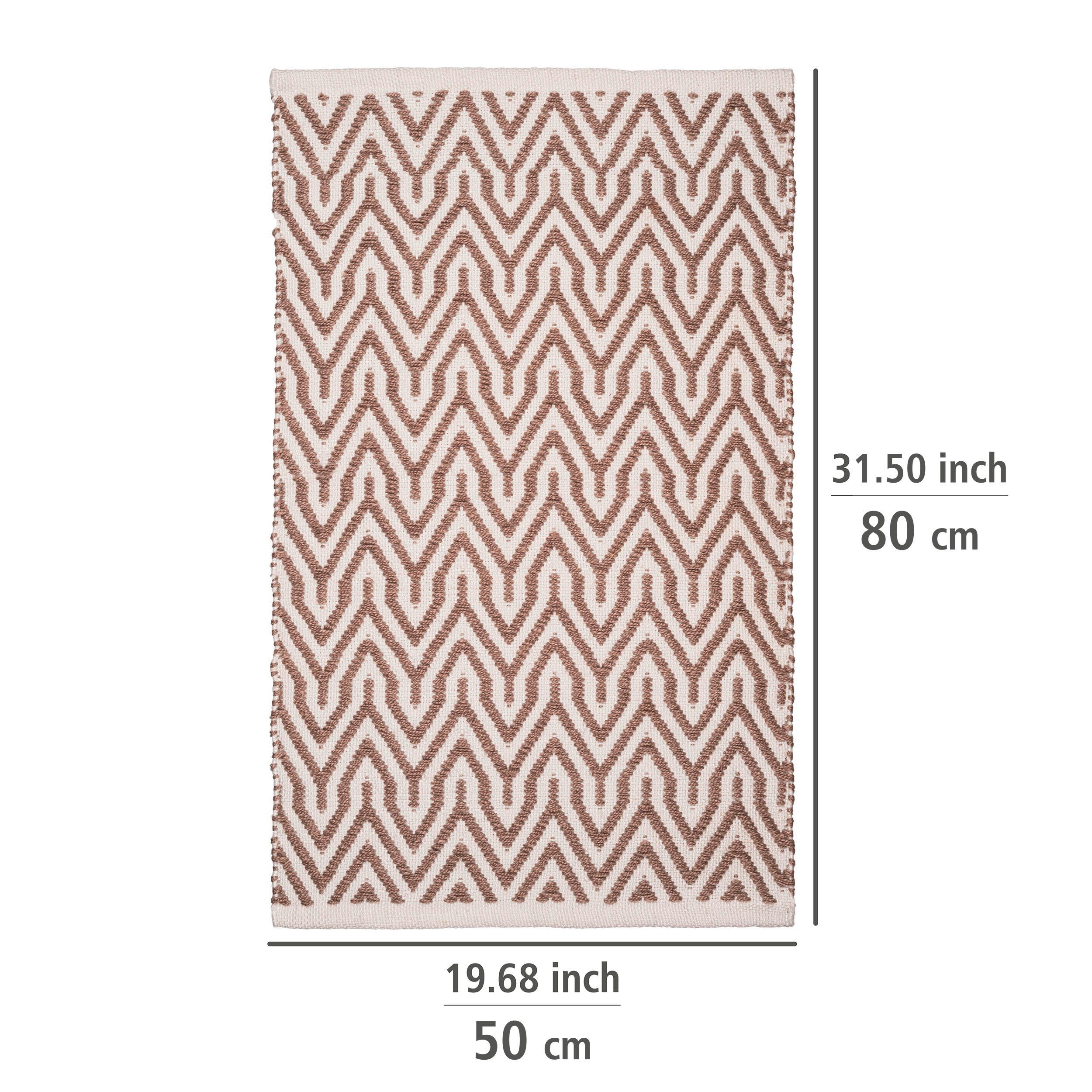 WENKO Badmat Altai BxL: 50 x 80 cm (1 stuk)