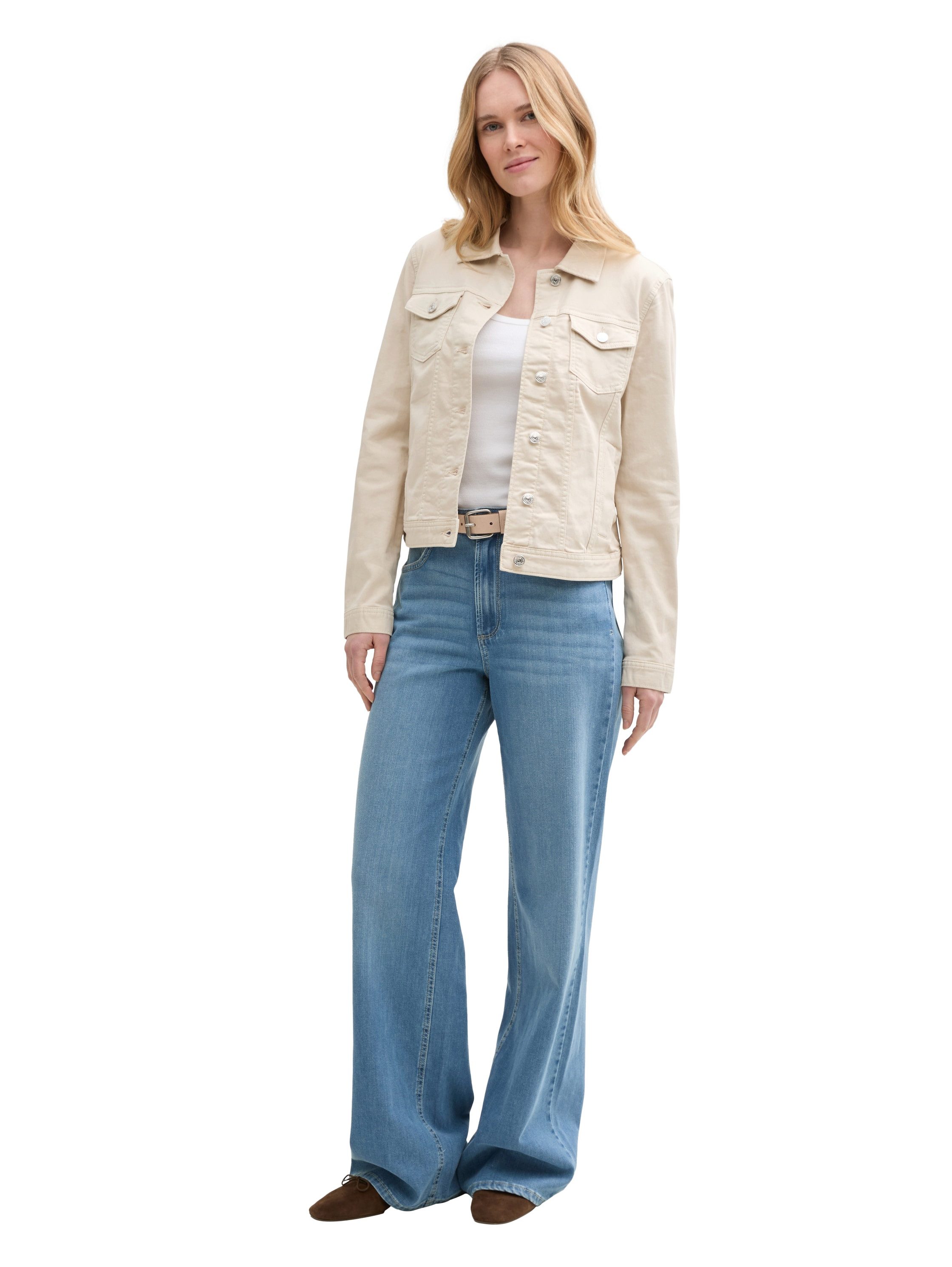 Tom Tailor Jeansjack in gekleurd denim