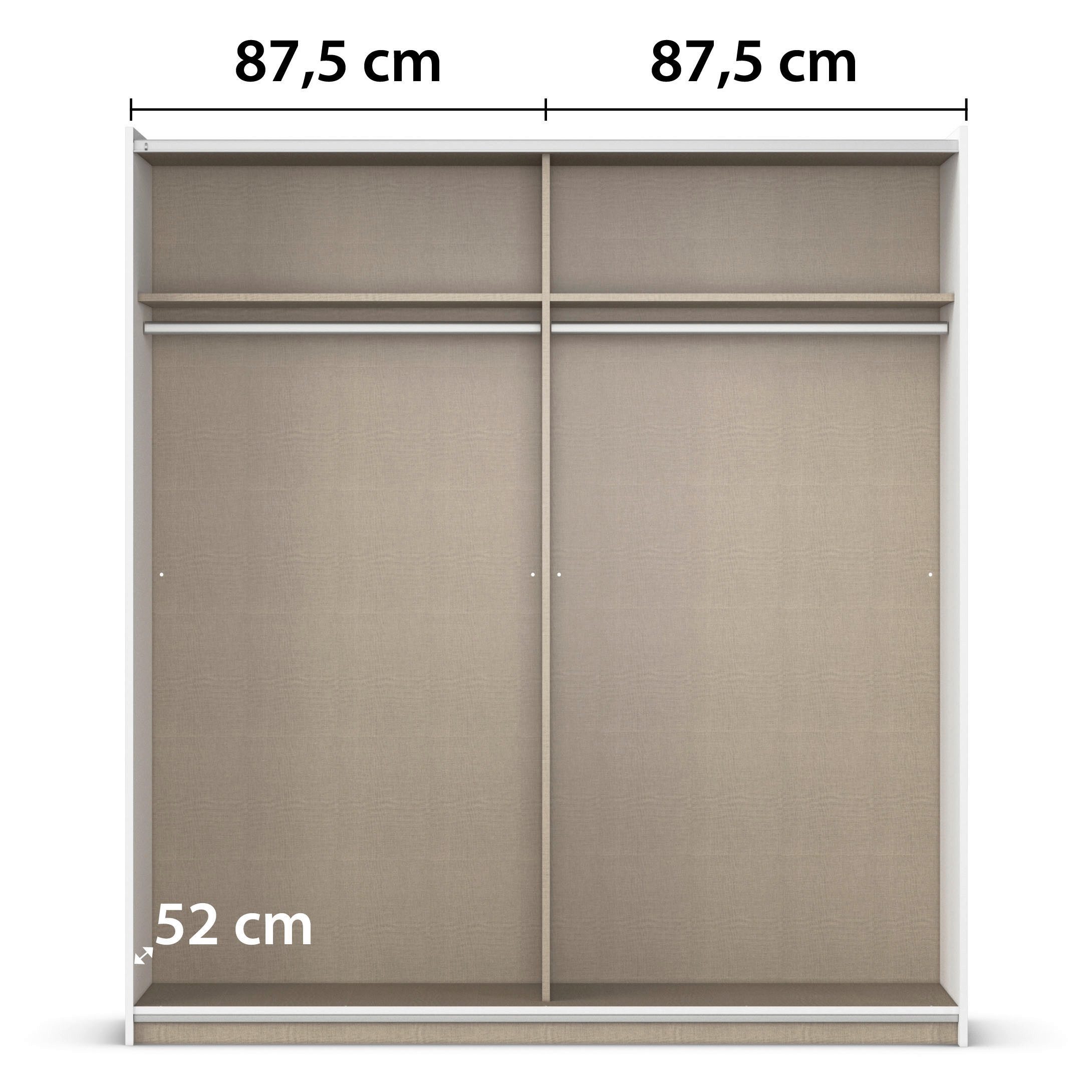 rauch Tienerkamerset Compleet slaapkamer slaapkamer NOOSA met kast breedte 175 cm(set)