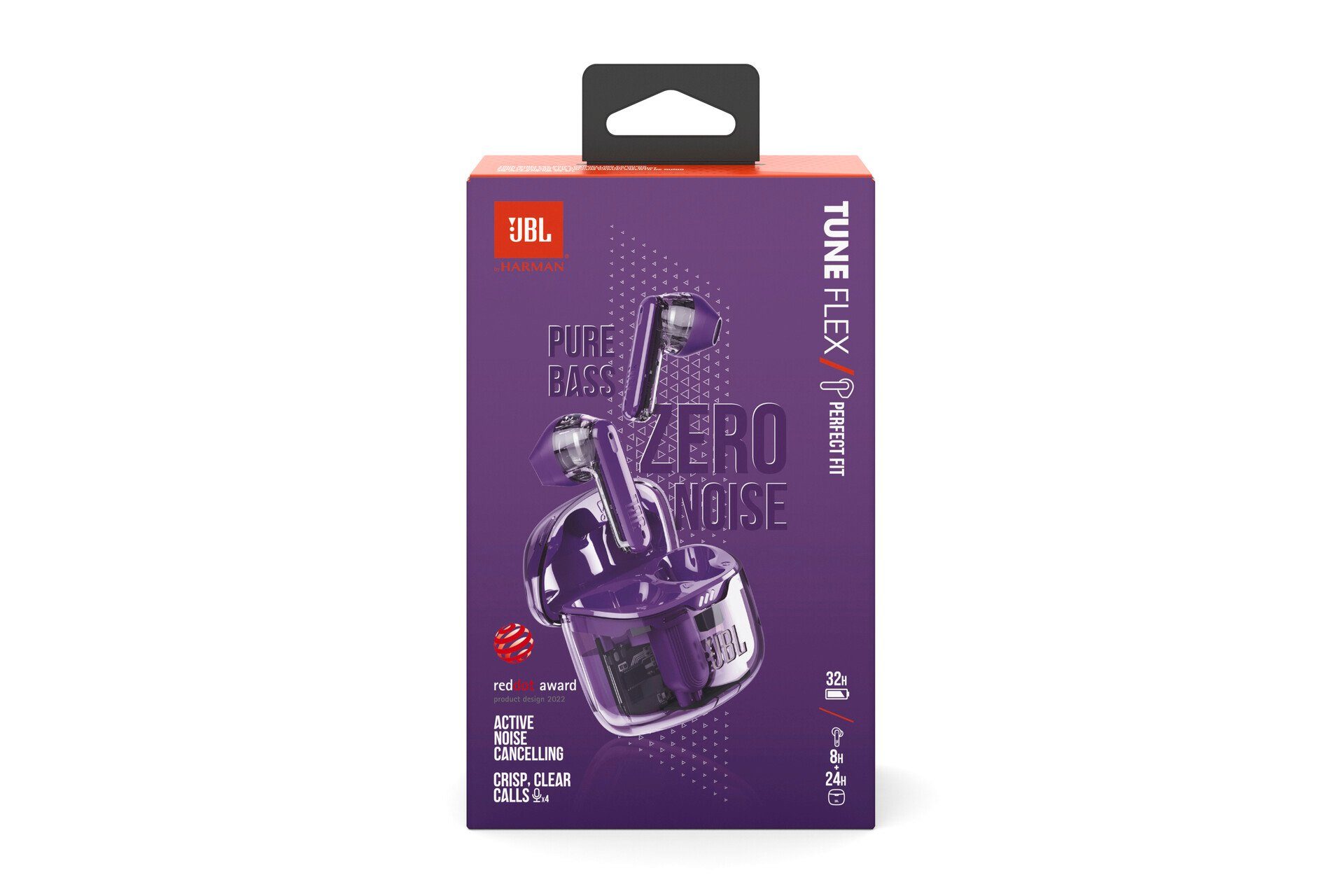 JBL Wireless in-ear-hoofdtelefoon Tune Flex Ghost- Sonderedition