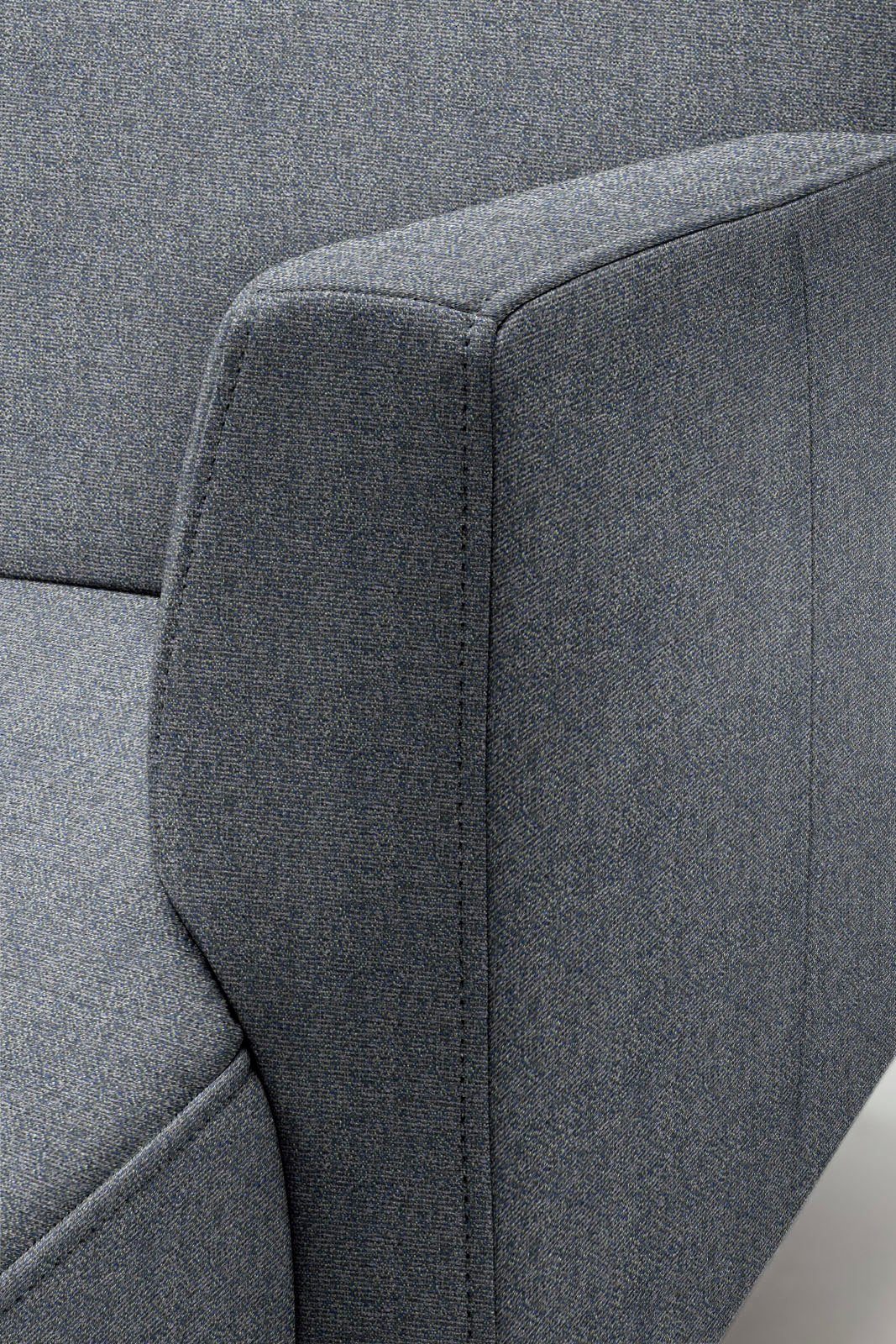 Creation BY ROLF BENZ Hoekbank CR.446 in een minimalistische, gewichtloze look, breedte 296 cm