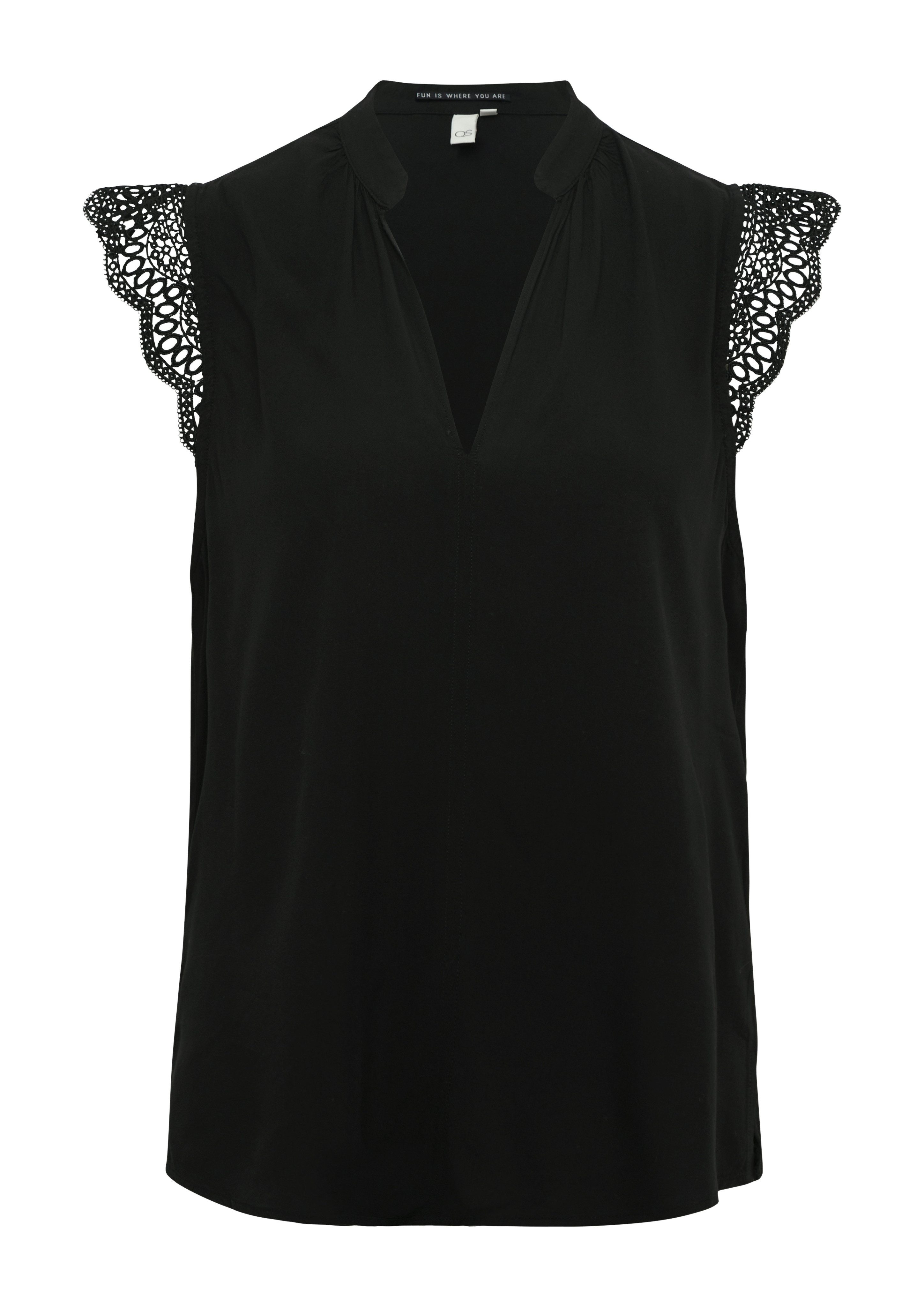 Q/S designed by Top met kanten detail