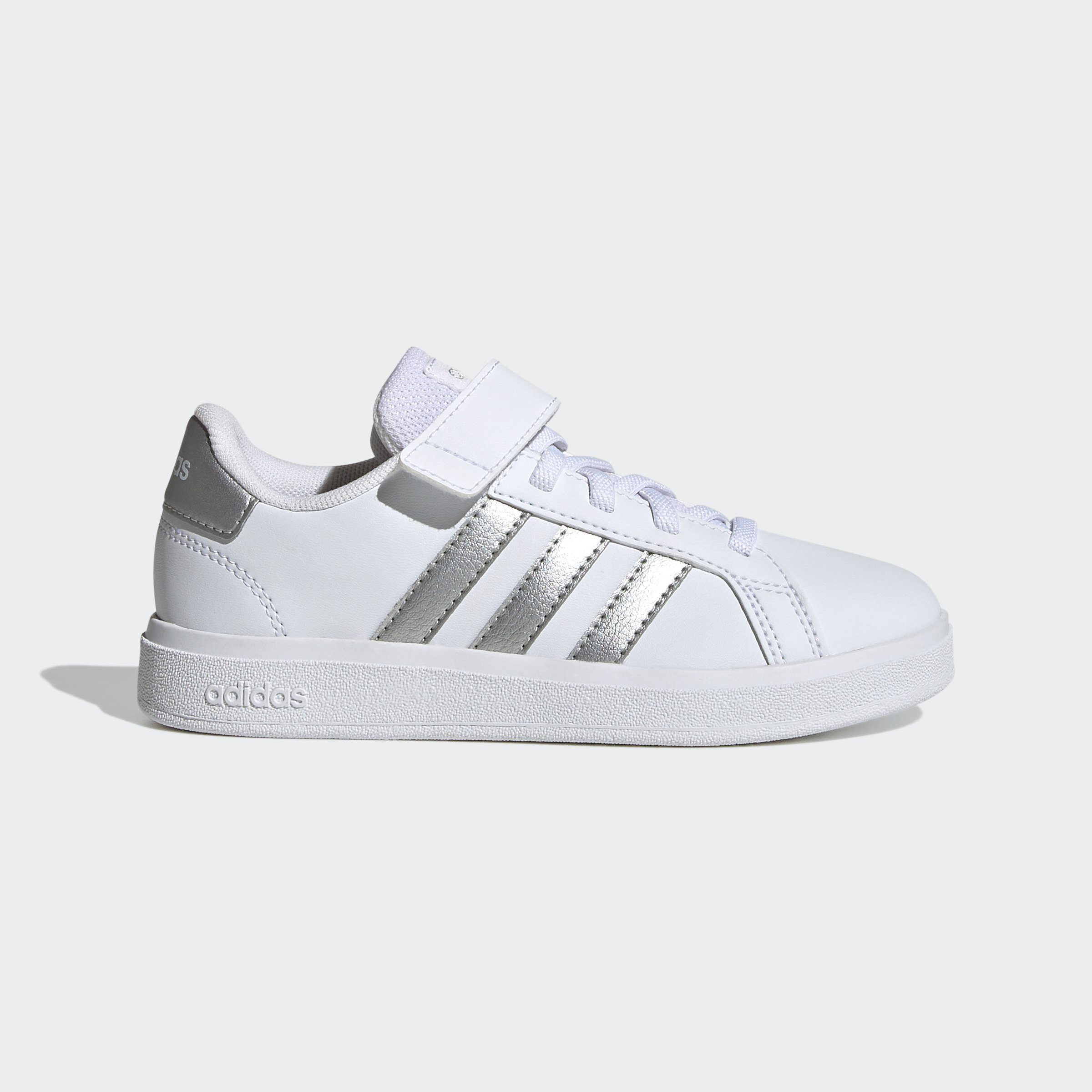 adidas sportswear sneakers grand court court elastic lace and top strap wit