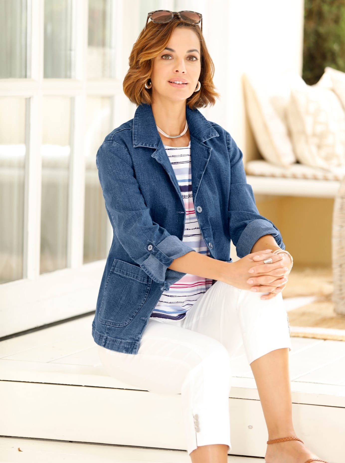 Casual Looks Jeansblazer