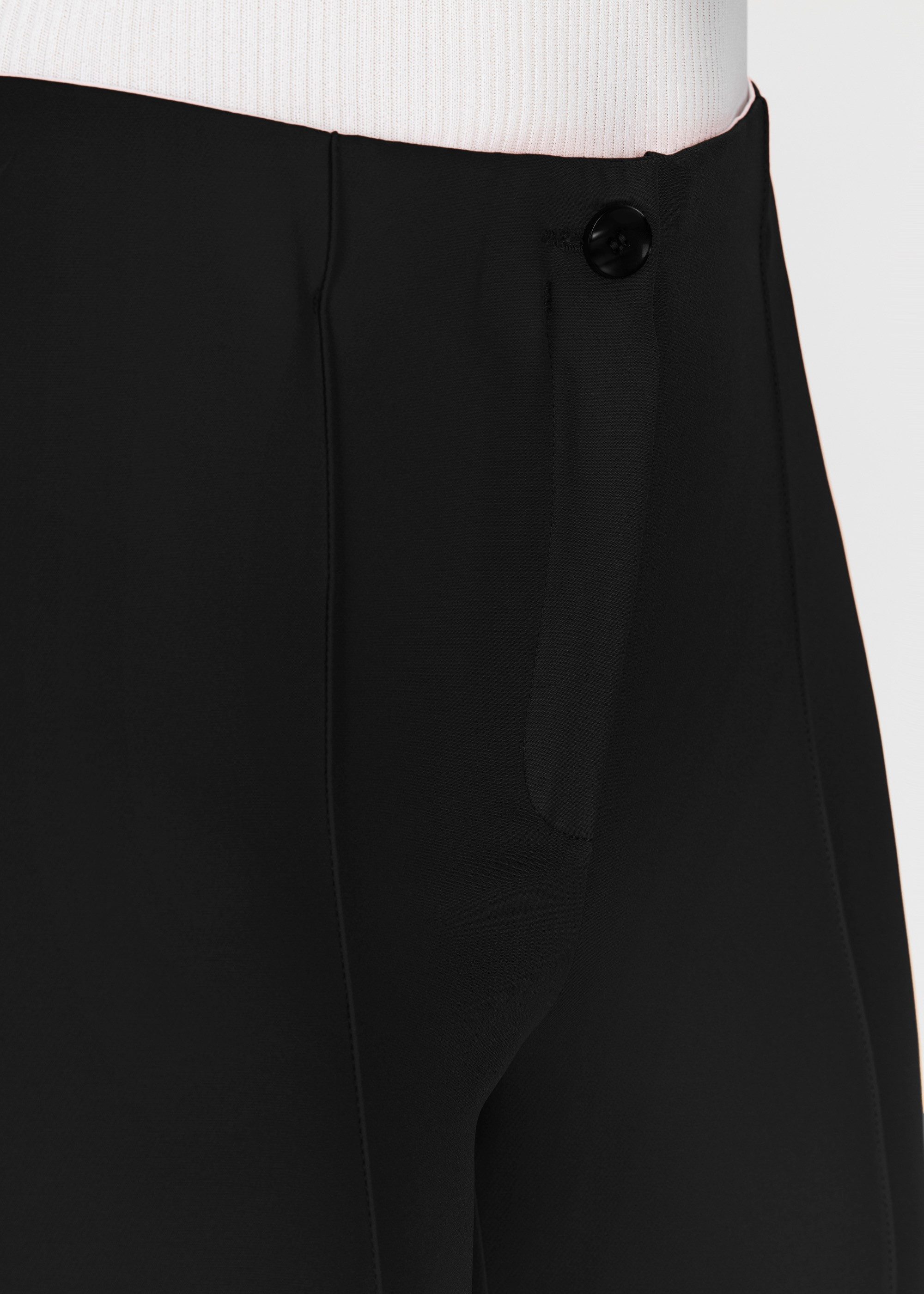 Stehmann 7/8 broek met biezen