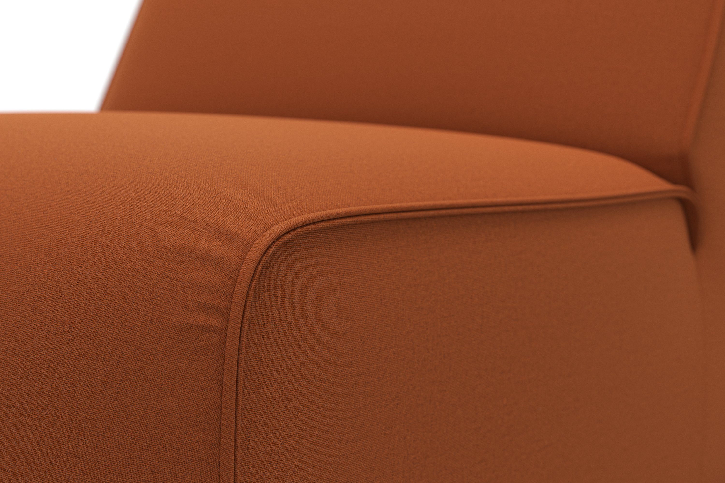 RAUM.ID Fauteuil Merid sofa-middenelement, afmetingen B/D/H: 84/97/46 cm als module of apart te gebruiken, voor individuele samenstelling