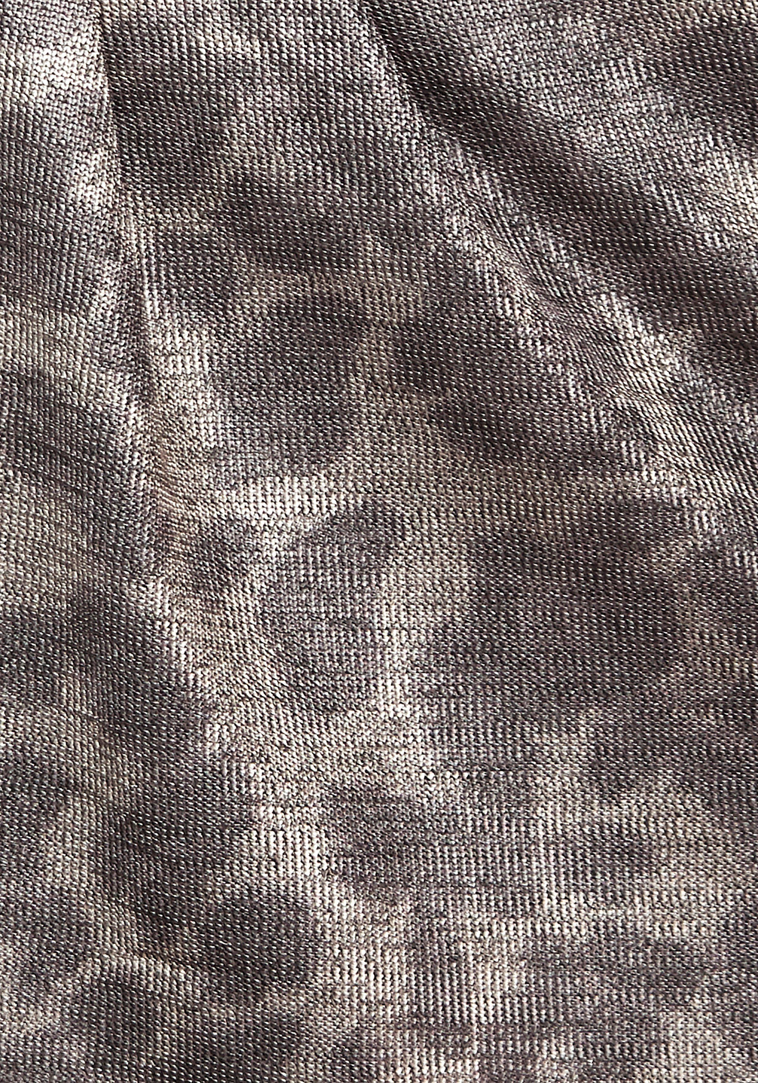 Lascana Shirt met 3 4 mouwen met dierenprint jersey shirt modieus