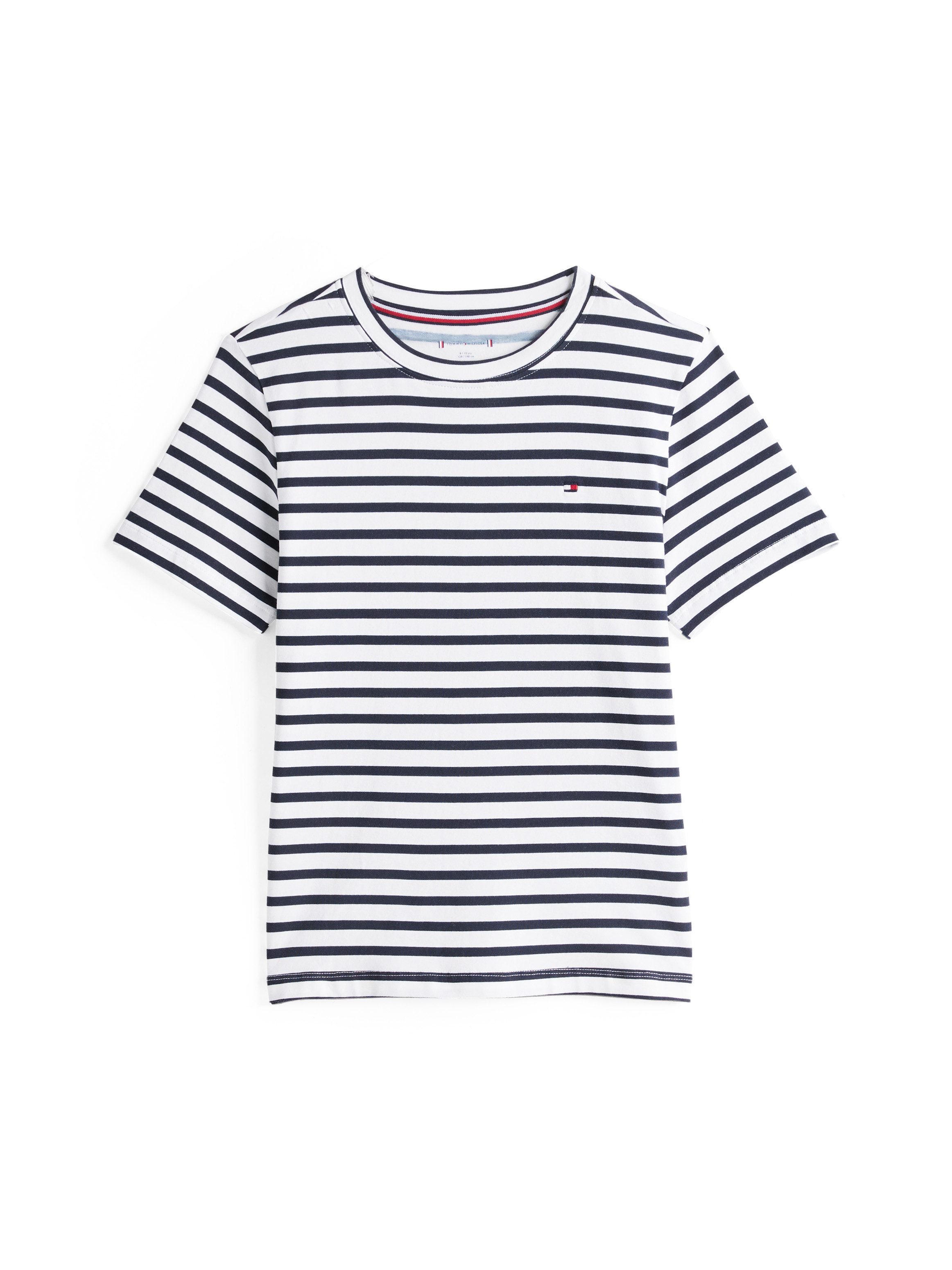 Tommy Hilfiger Underwear Pyjama S/S JERSEY PJ SET met geborduurd logo (set, 2-delig, 2 stuks)