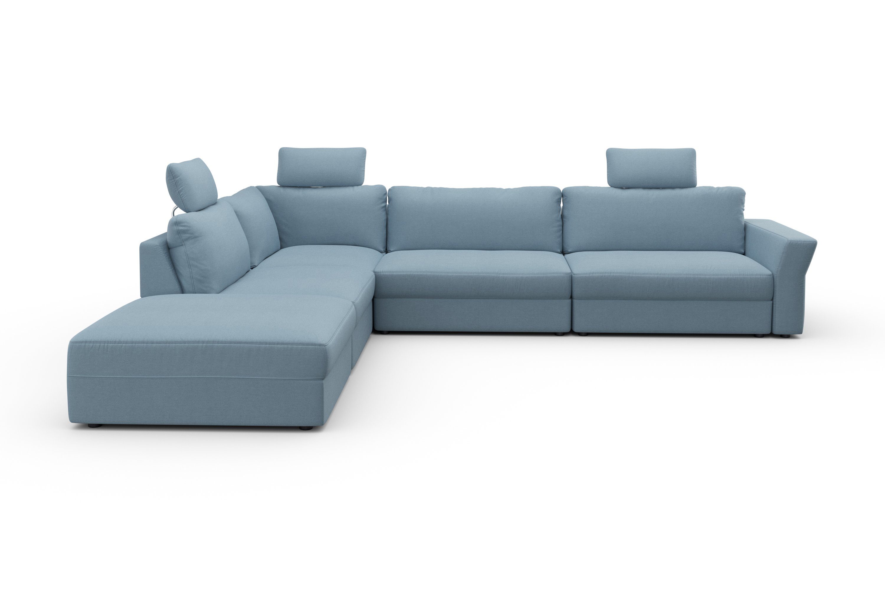 sit&more Hoekbank Cadabra L-vorm Breedte 356 cm, met zitdiepteverstelling