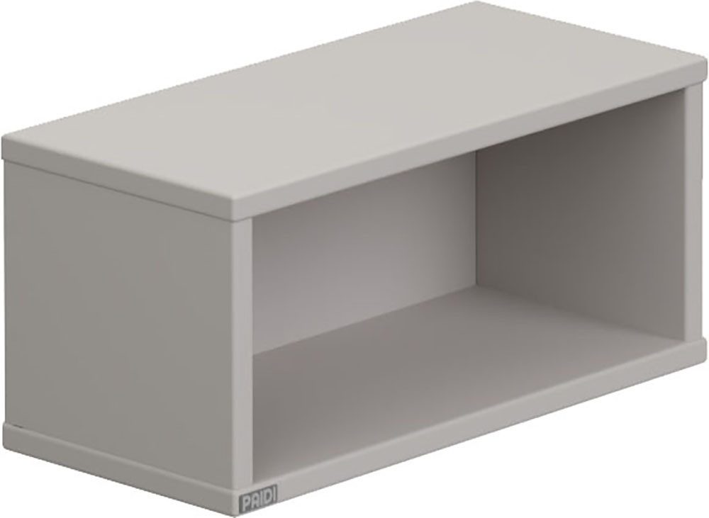 PAIDI Kinderwelten Wandplank Wandbox L/H veel kleurvarianten, zowel liggend als staand te monteren wandrekken grijs
