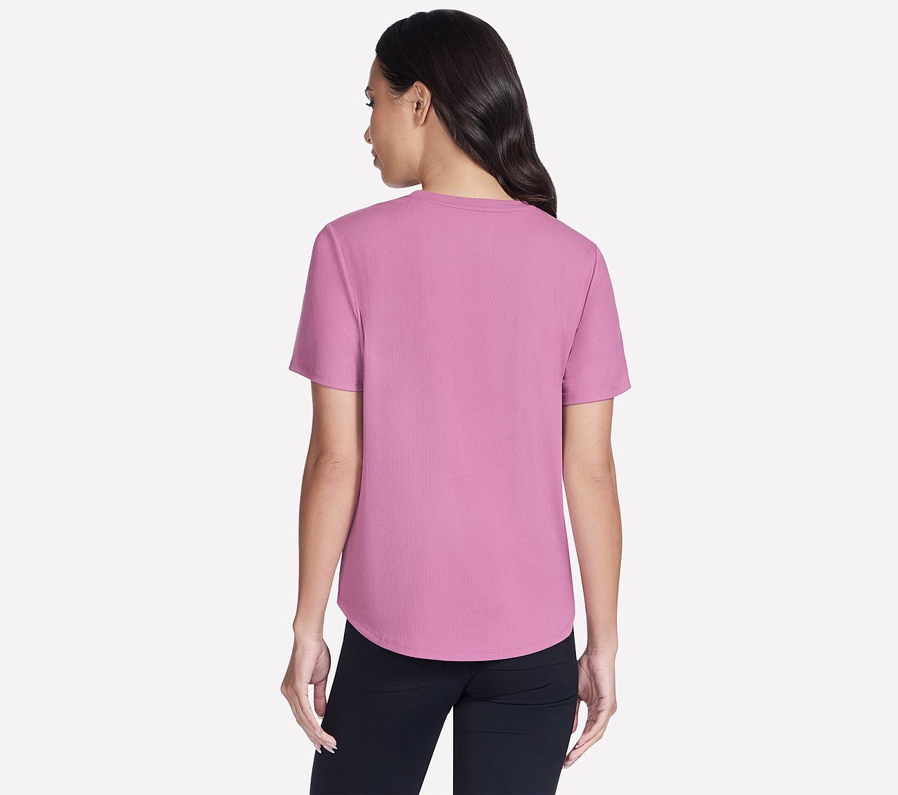 Skechers Functioneel shirt GOWALK LUXE RIB TEE (1-delig)