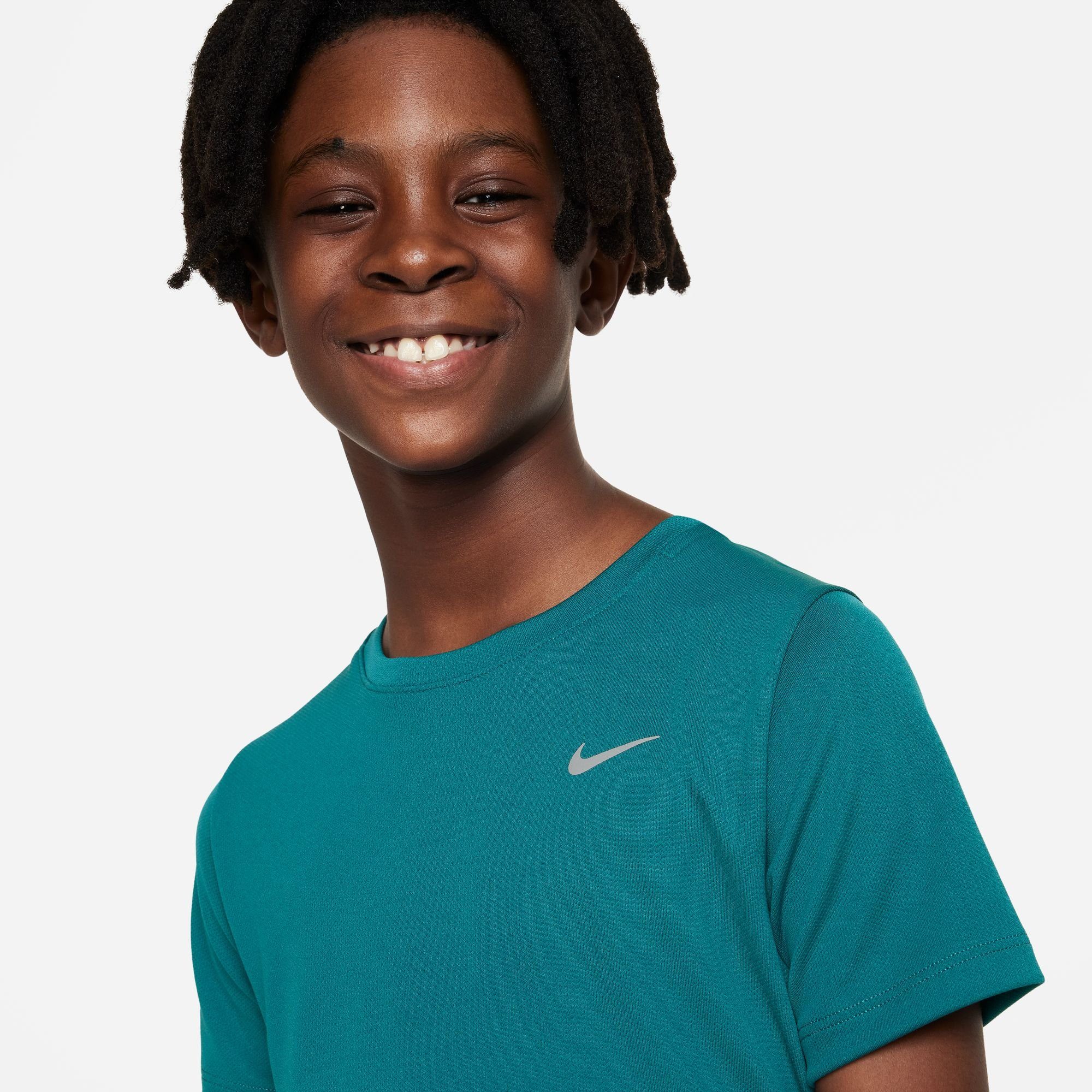 Nike Trainingsshirt DRI-FIT MILER BIG KIDS' (BOYS') SHORT-SLEEVE TRAINING TOP