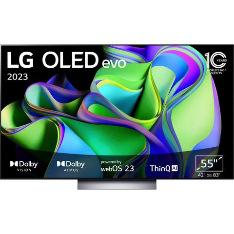 LG OLED-TV OLED55C37LA, 139 cm-55 , 4K Ultra HD, Smart TV