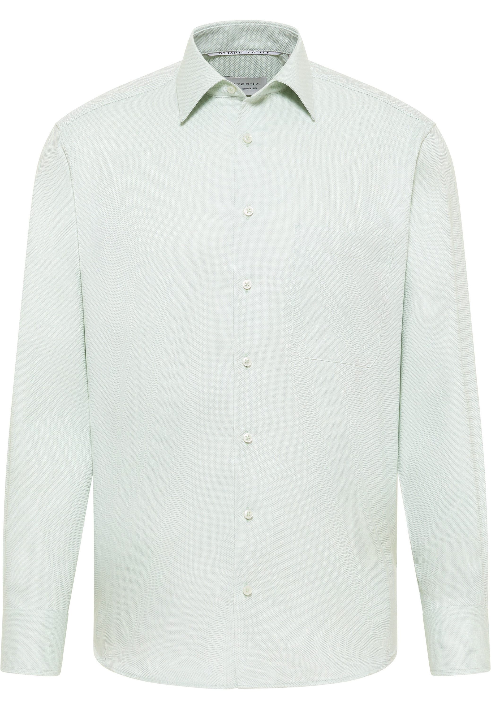 Eterna Overhemd met lange mouwen Comfort fit NON IRON (strijkvrij)