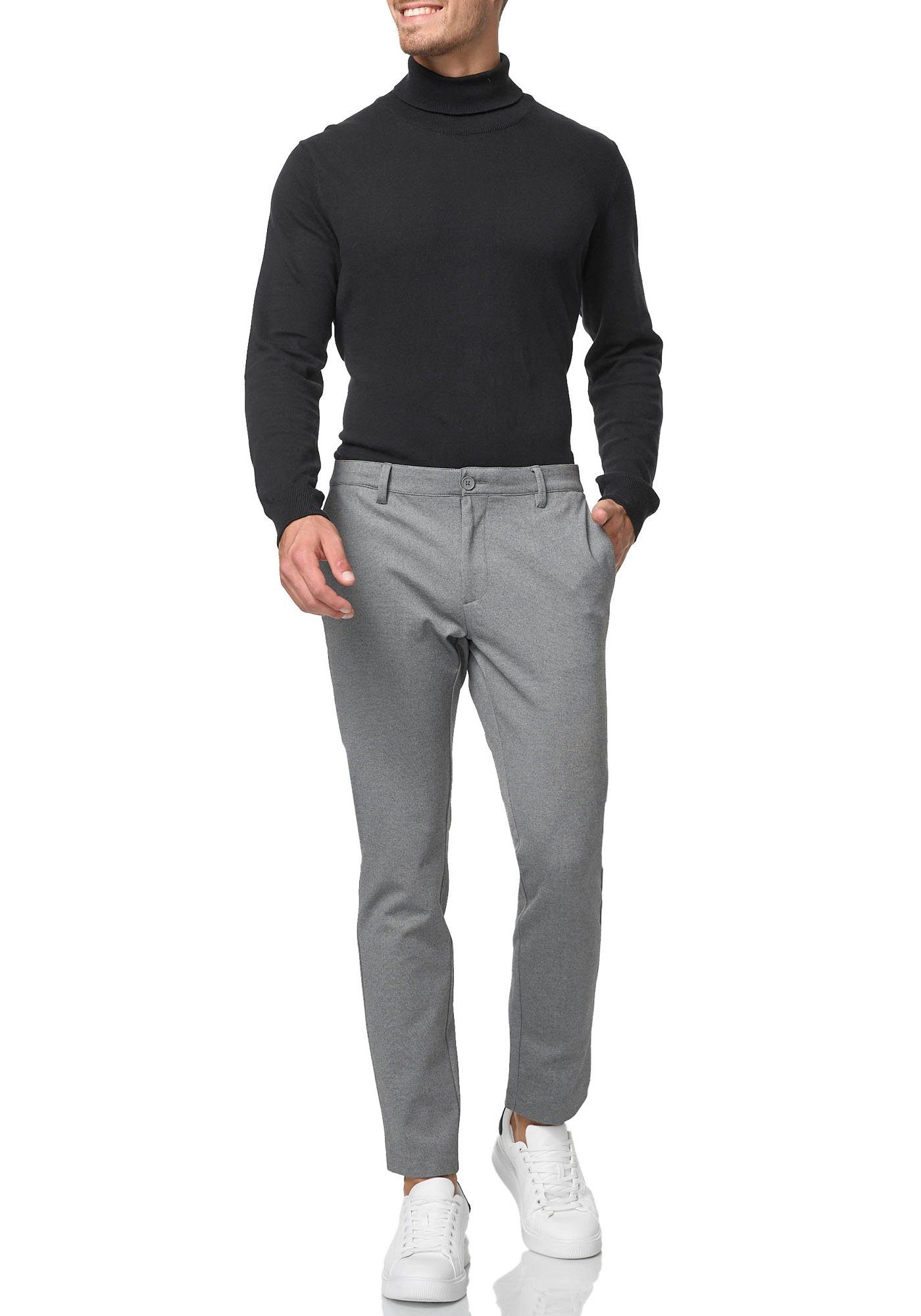 Indicode Pantalon Roedekro verzorgde look met recht gesneden pijp