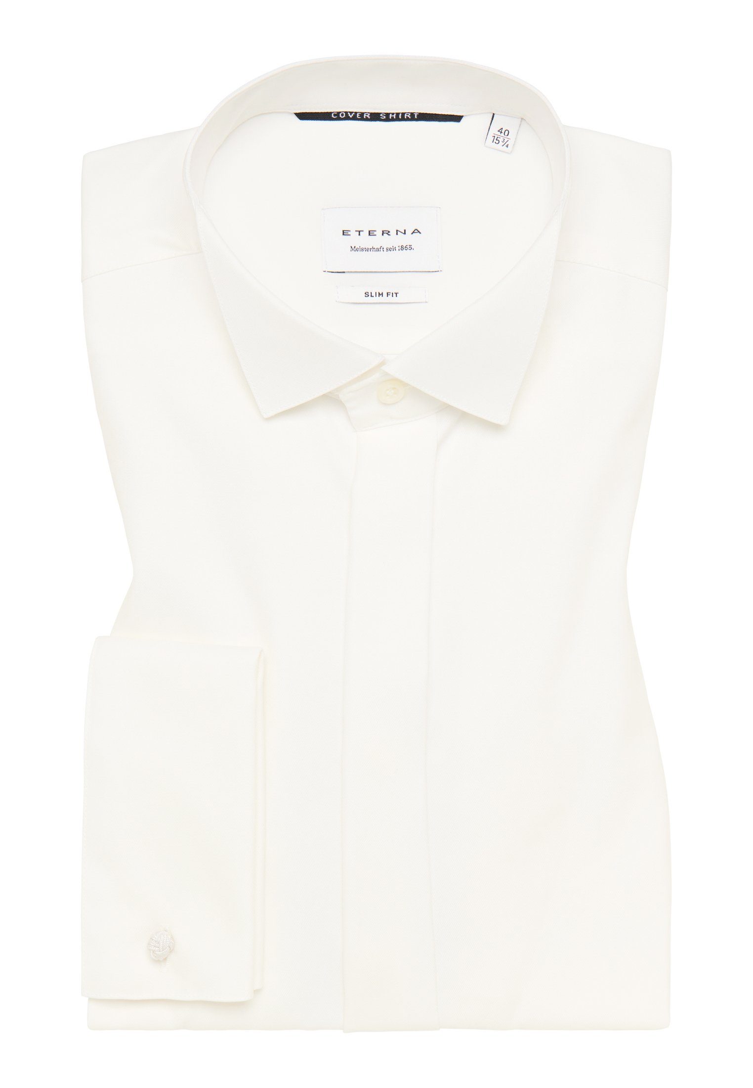 Eterna Overhemd met lange mouwen Slim fit NON IRON (strijkvrij)